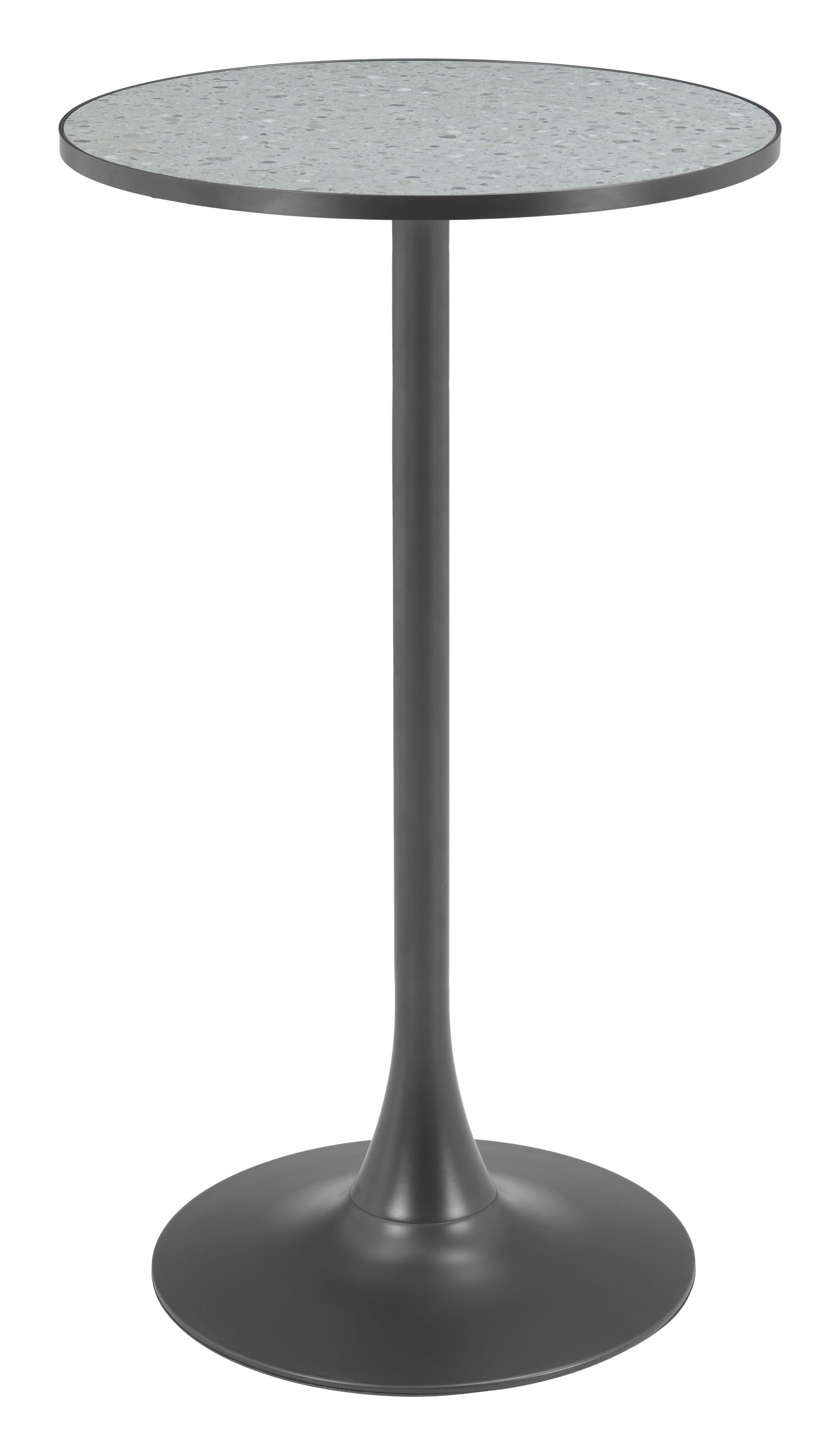 Bite Bar Table Gray & Black product image