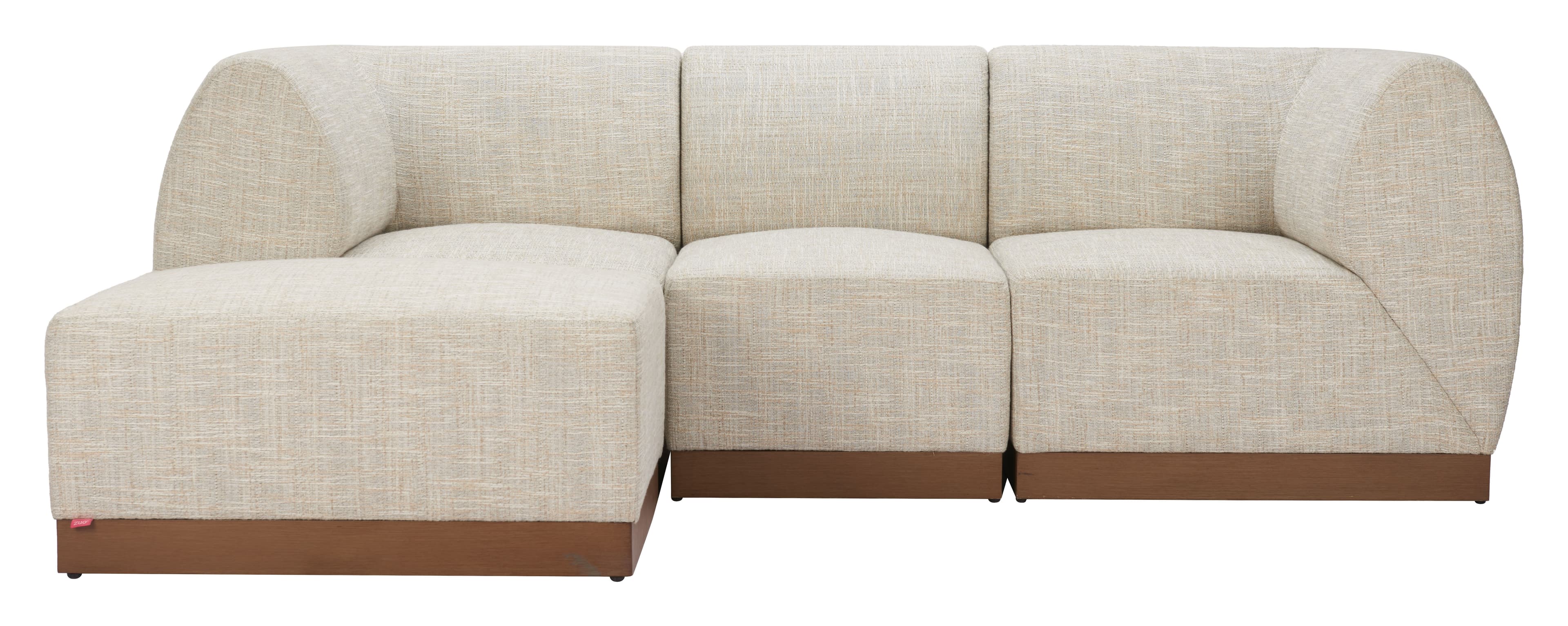 Christy Corner Chair Beige product image