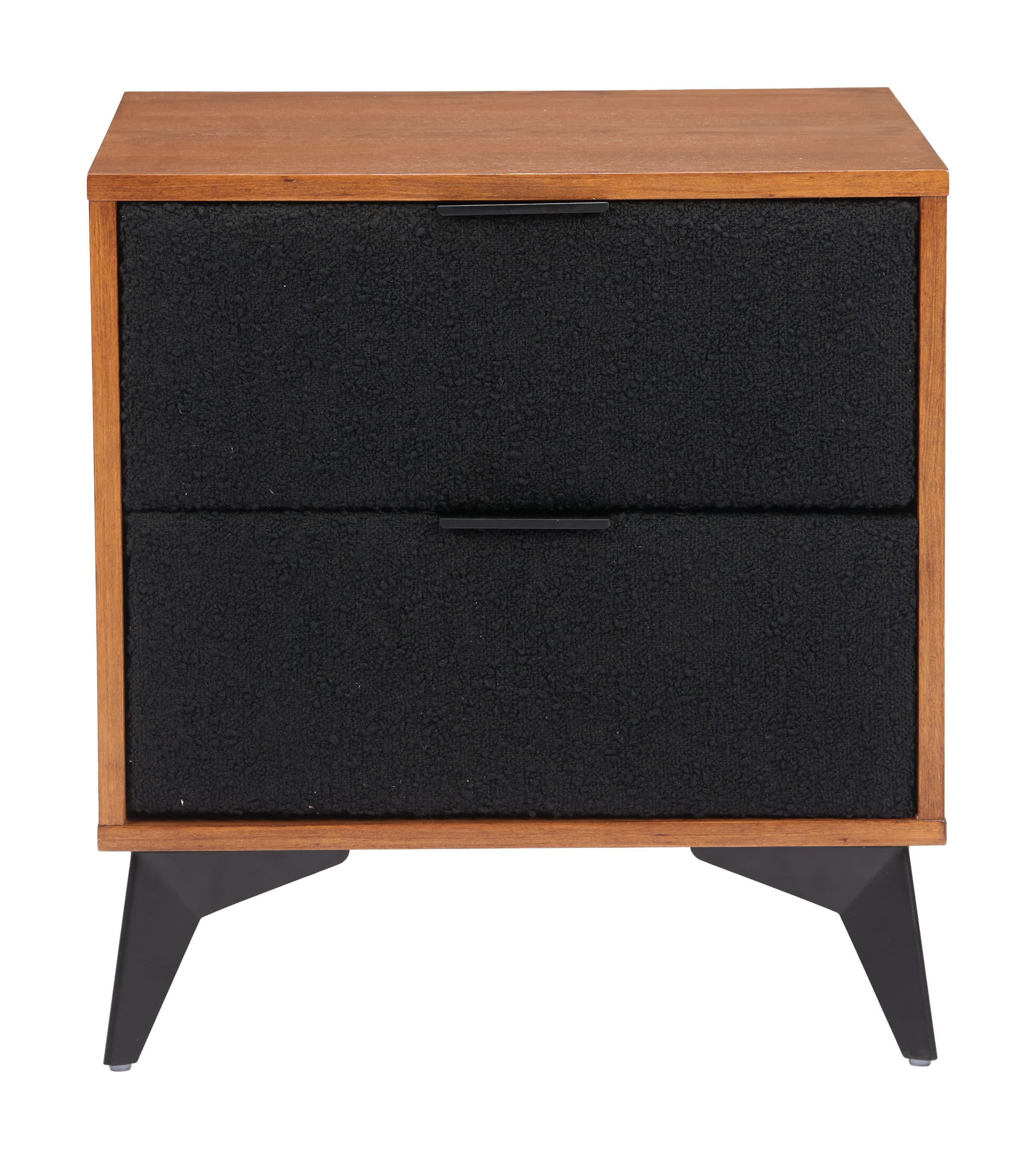 Zarif Nightstand Black & Walnut product image