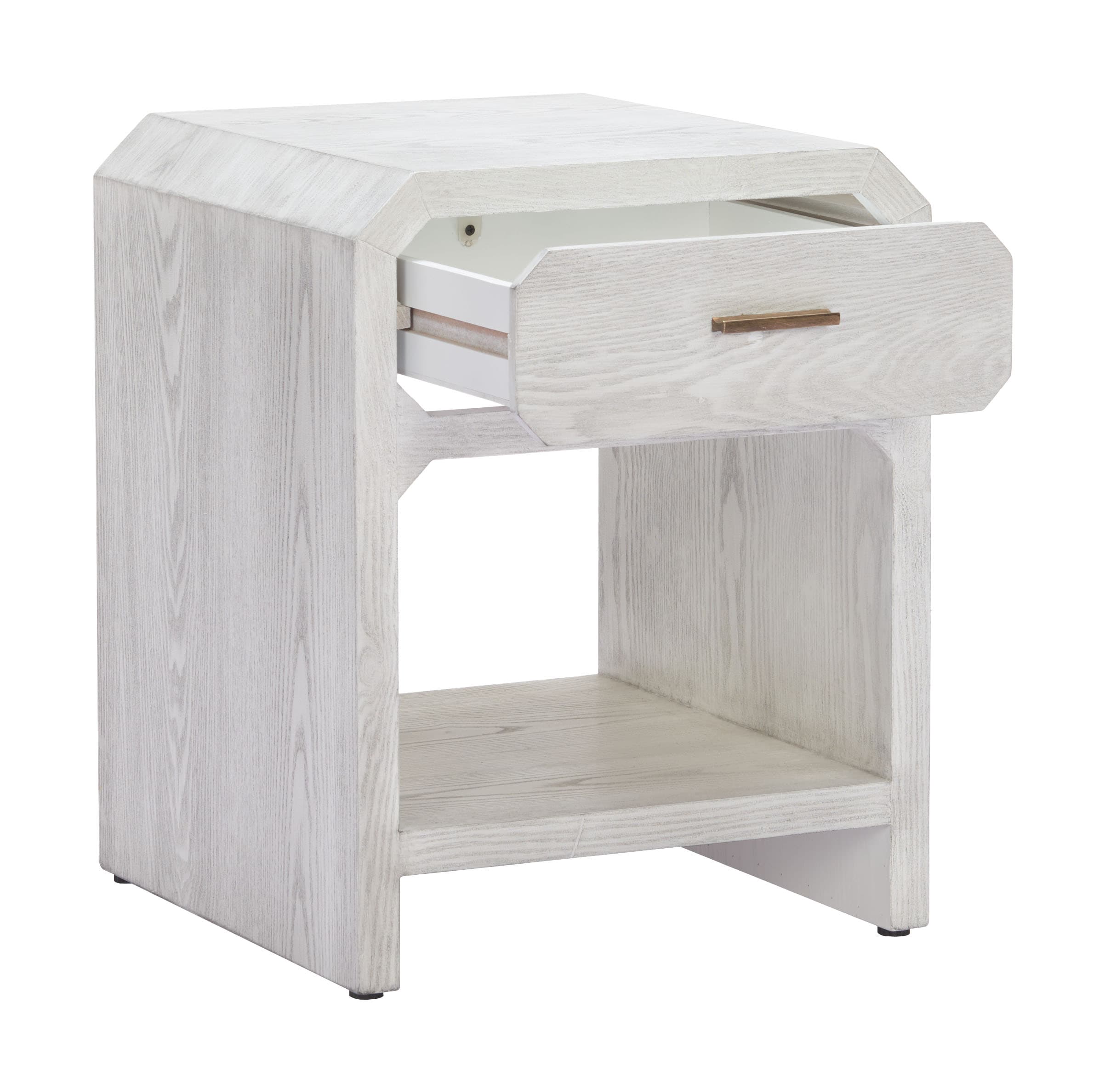 Yume Side Table Oak White product image
