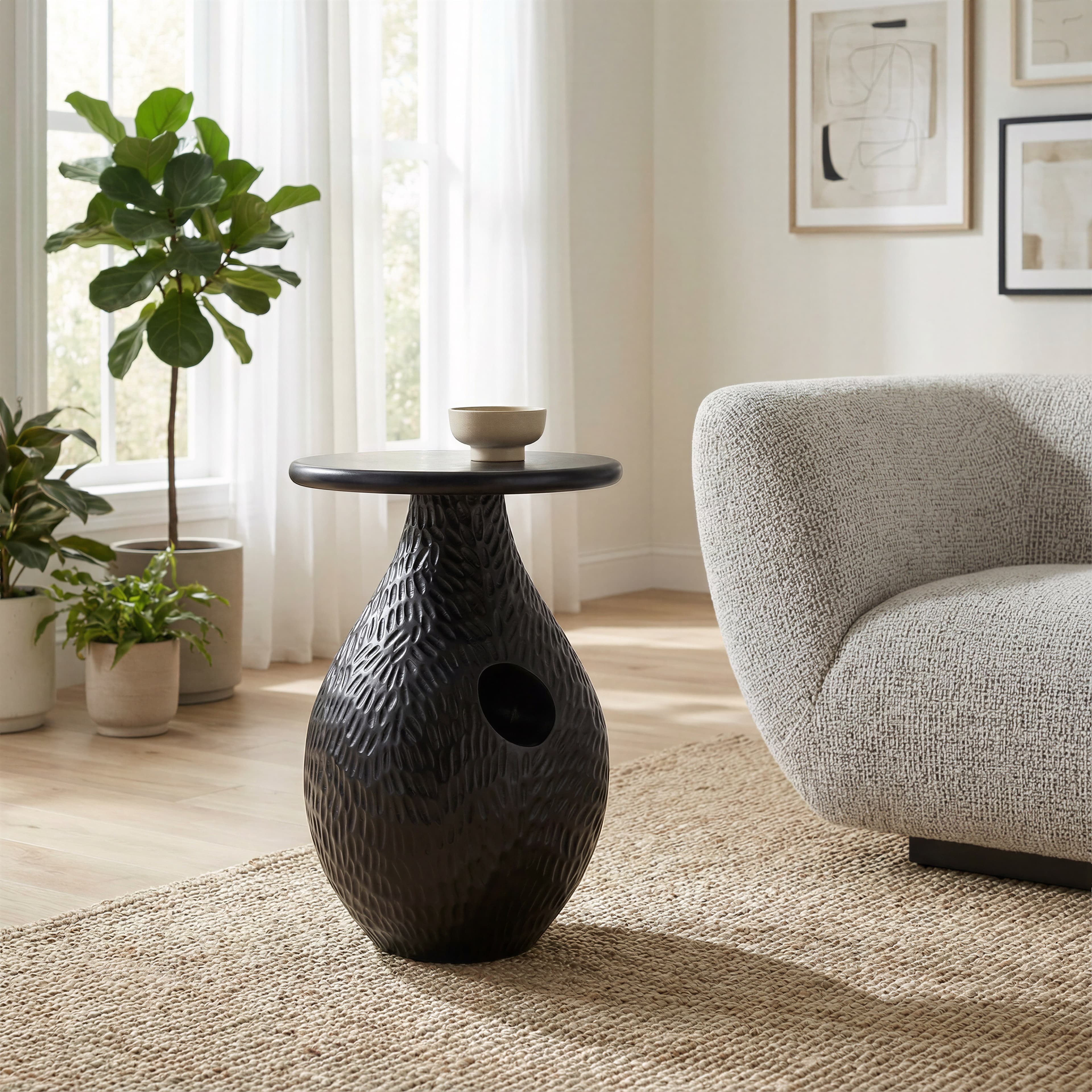 Piho Side Table Black product image