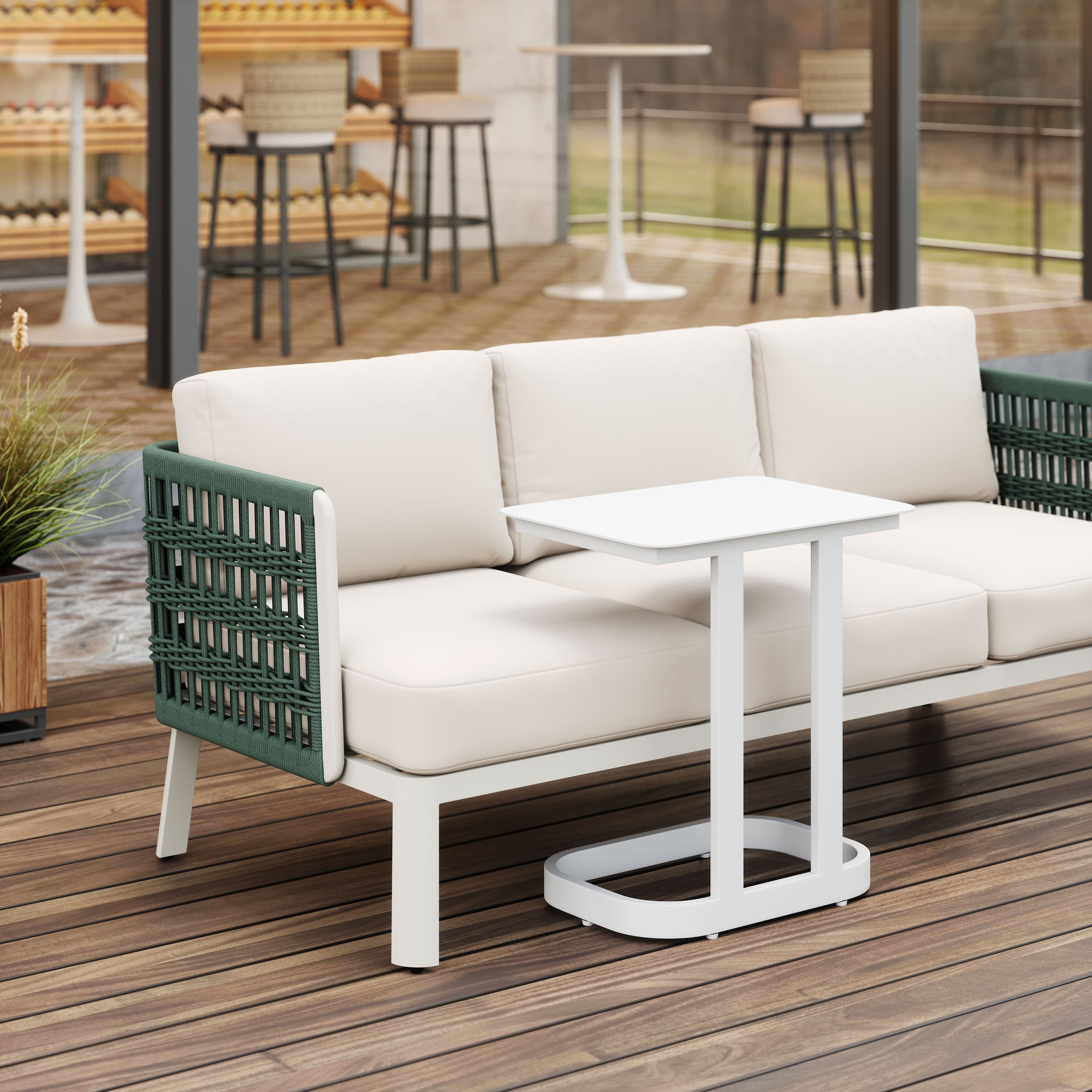 Friss End Table White product image