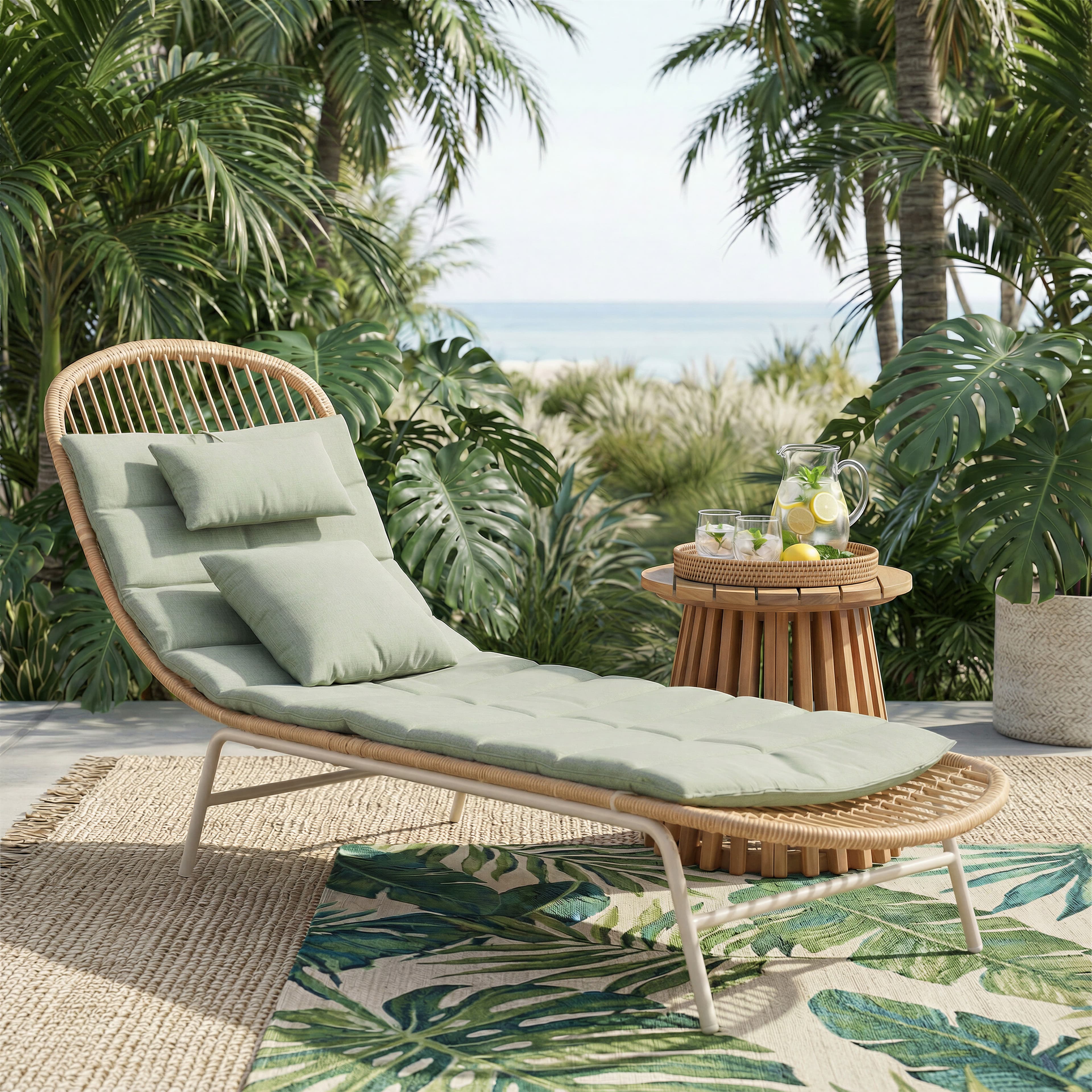 Skim Chaise Lounge Multicolor product image