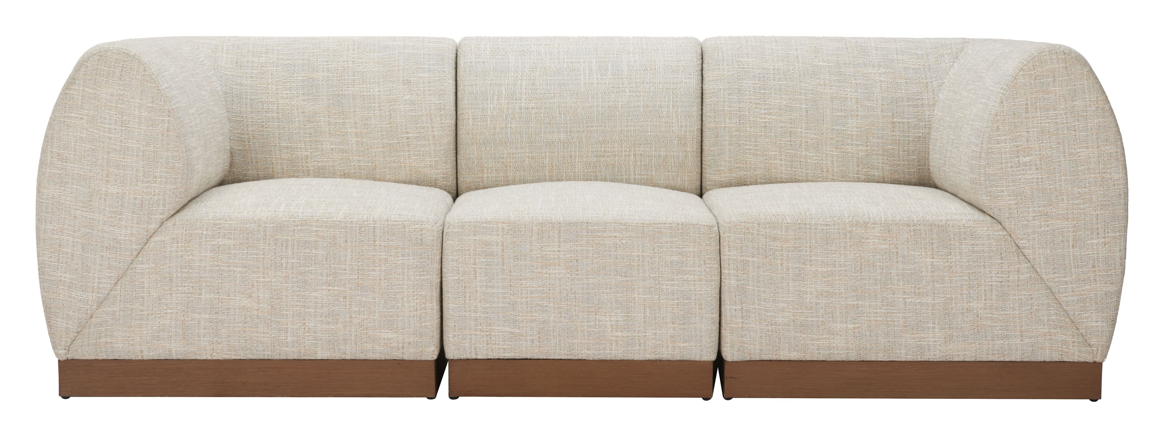 Christy Corner Chair Beige product image