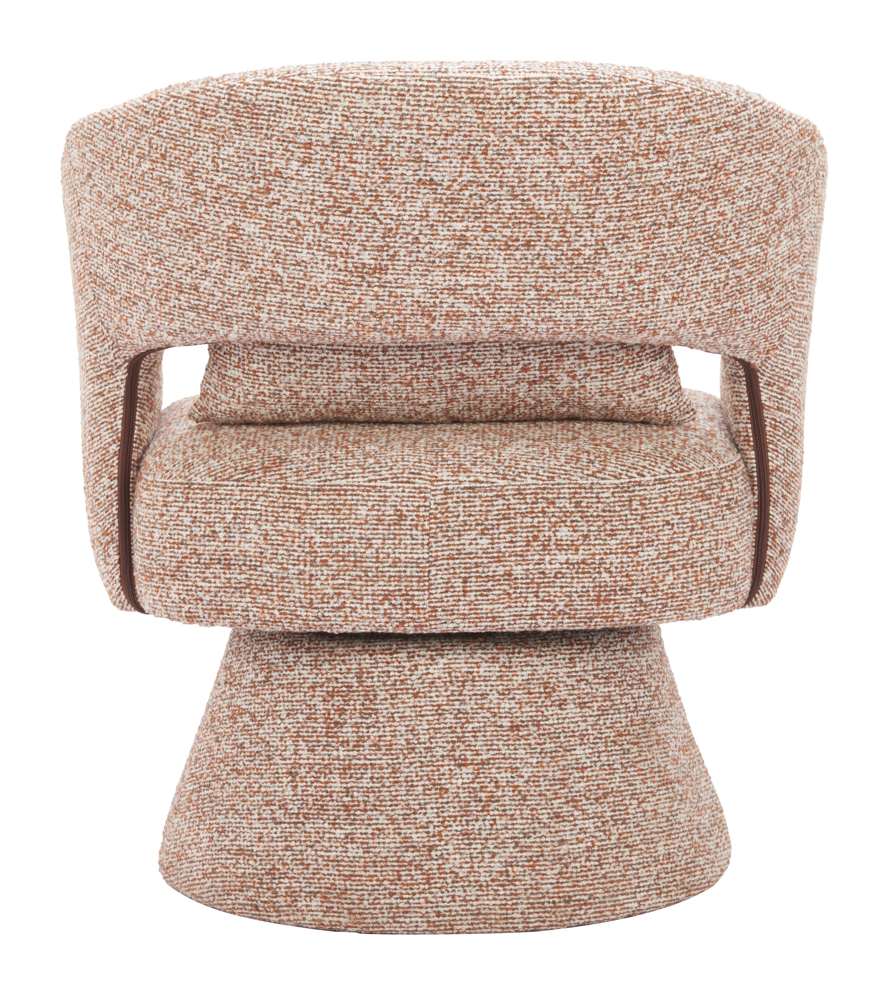 Liva Swivel Chair Frosty Brown product image