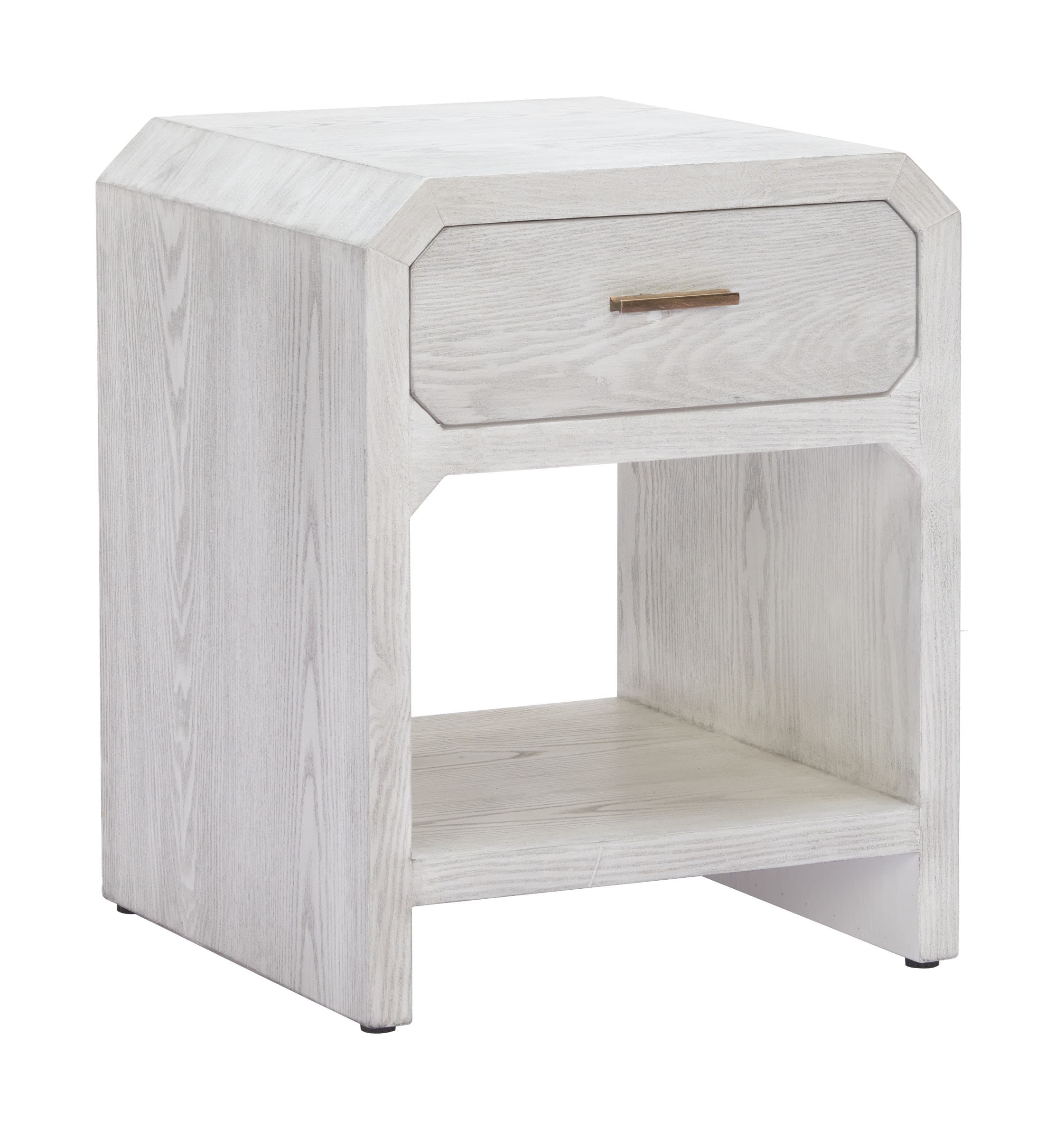 Yume Side Table Oak White product image