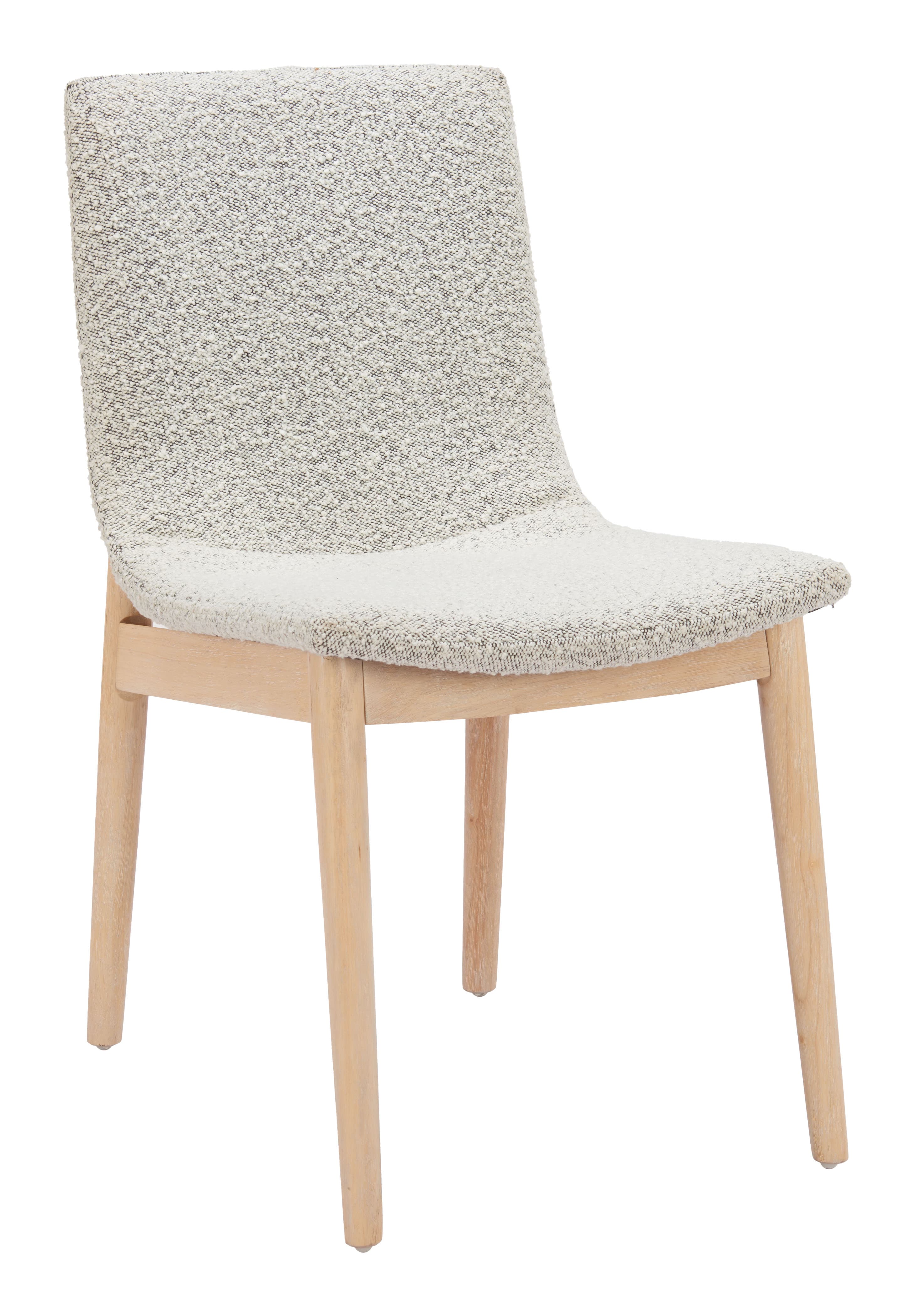Raha Dining Chair (Set of 2) Gray & Whitewashed product image