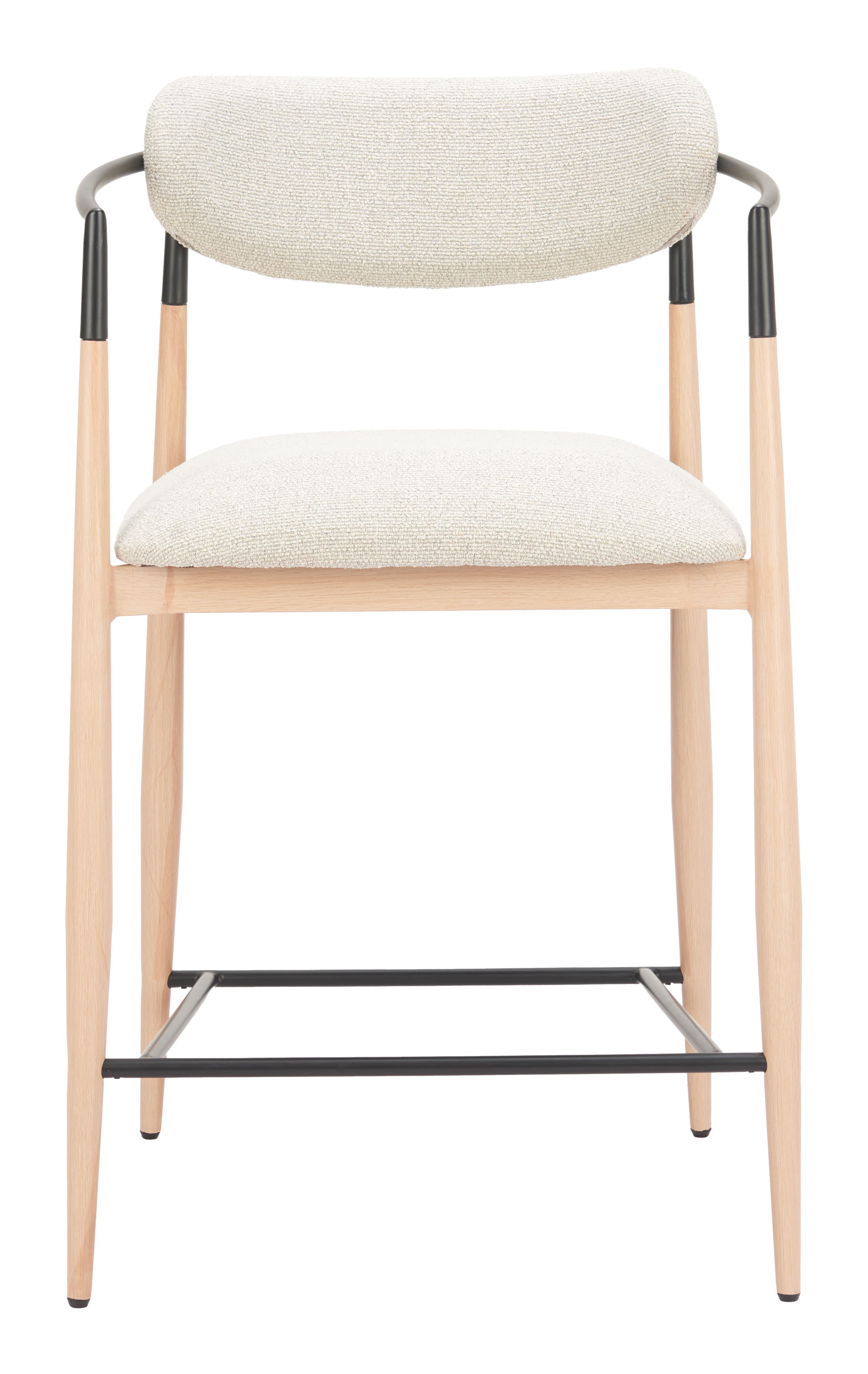 Equinox Counter Stool Oyster Gray & Natural product image