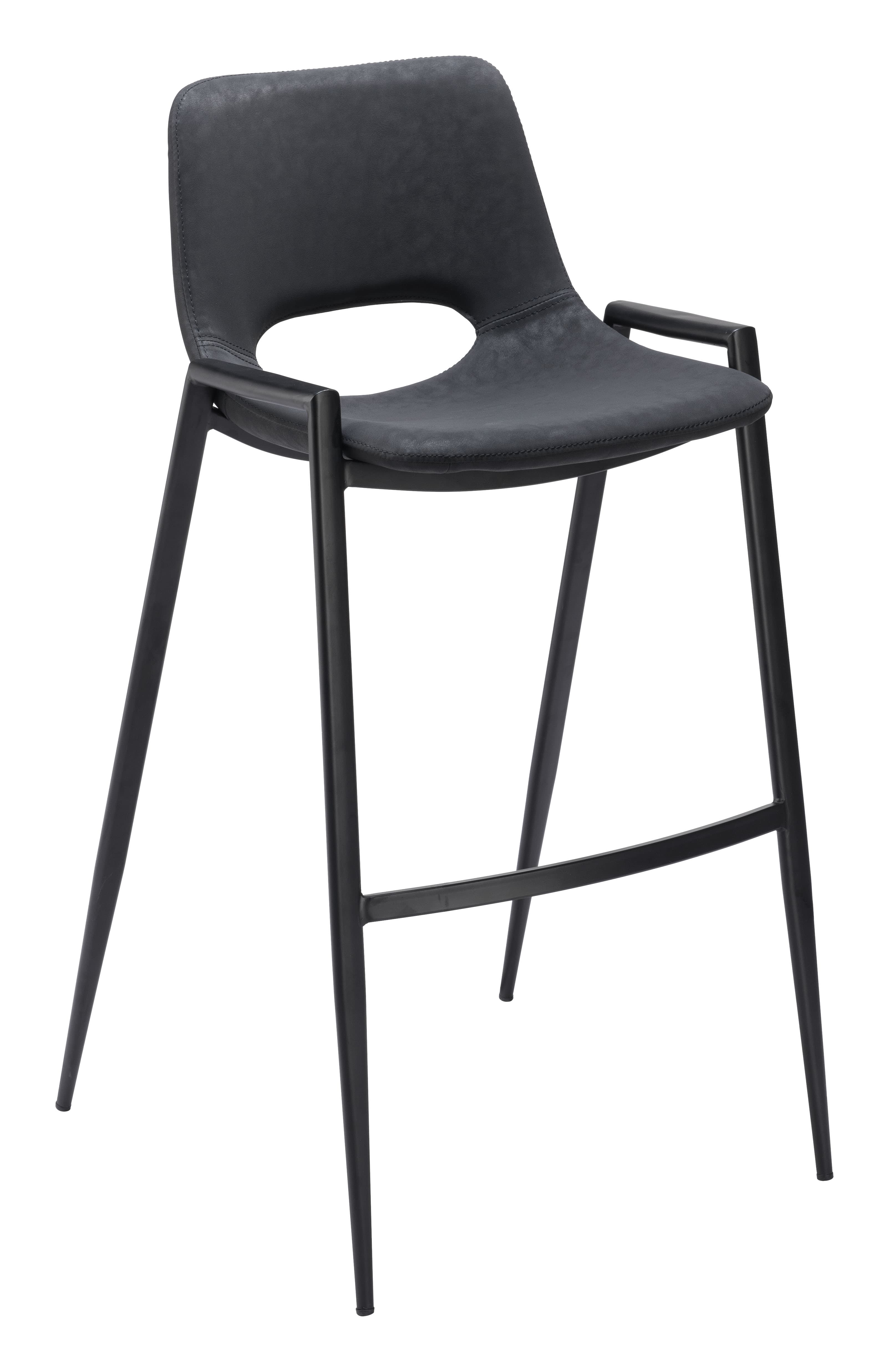 Desi Barstool (Set of 2) Black product image