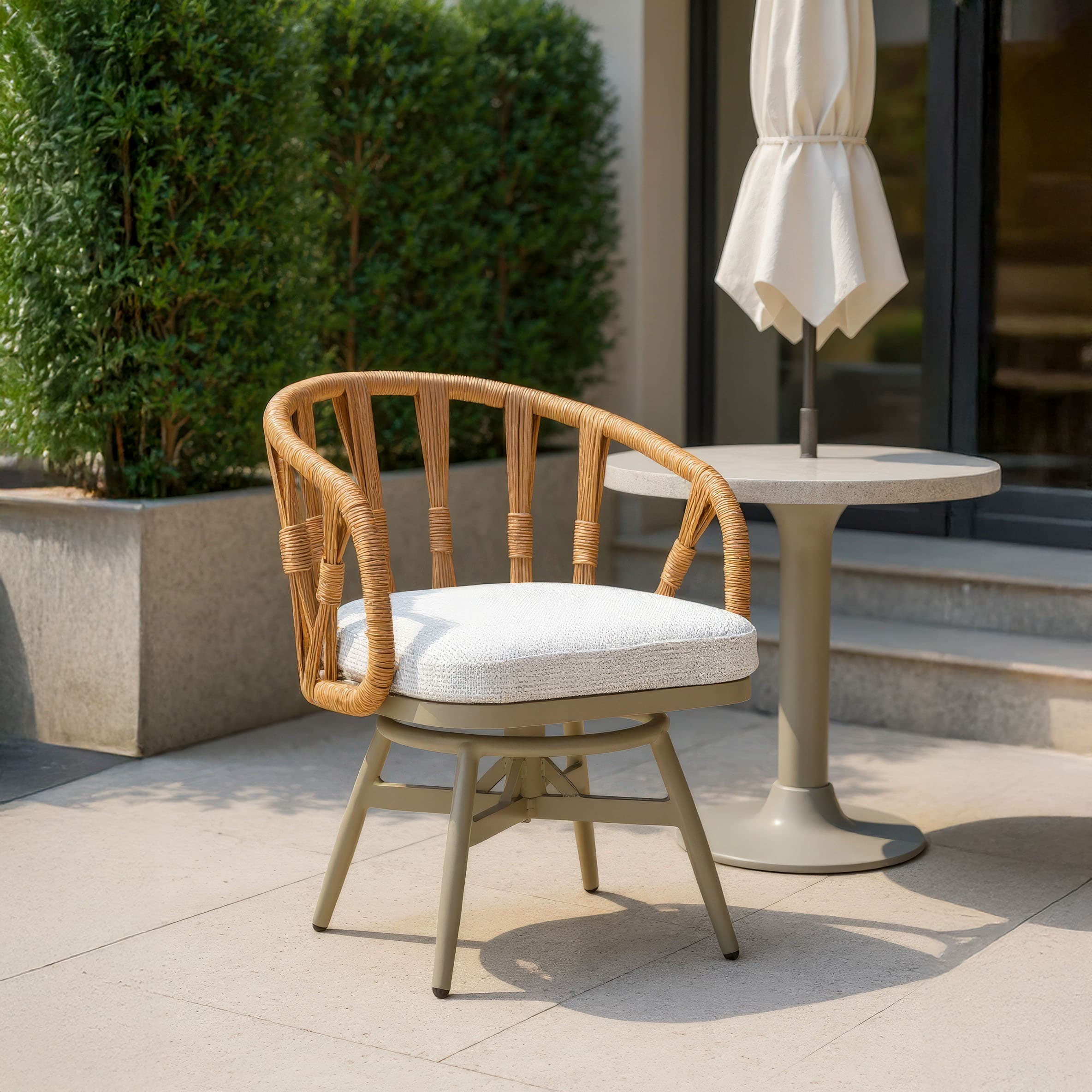 Safal Swivel Dining Chair Multicolor product image