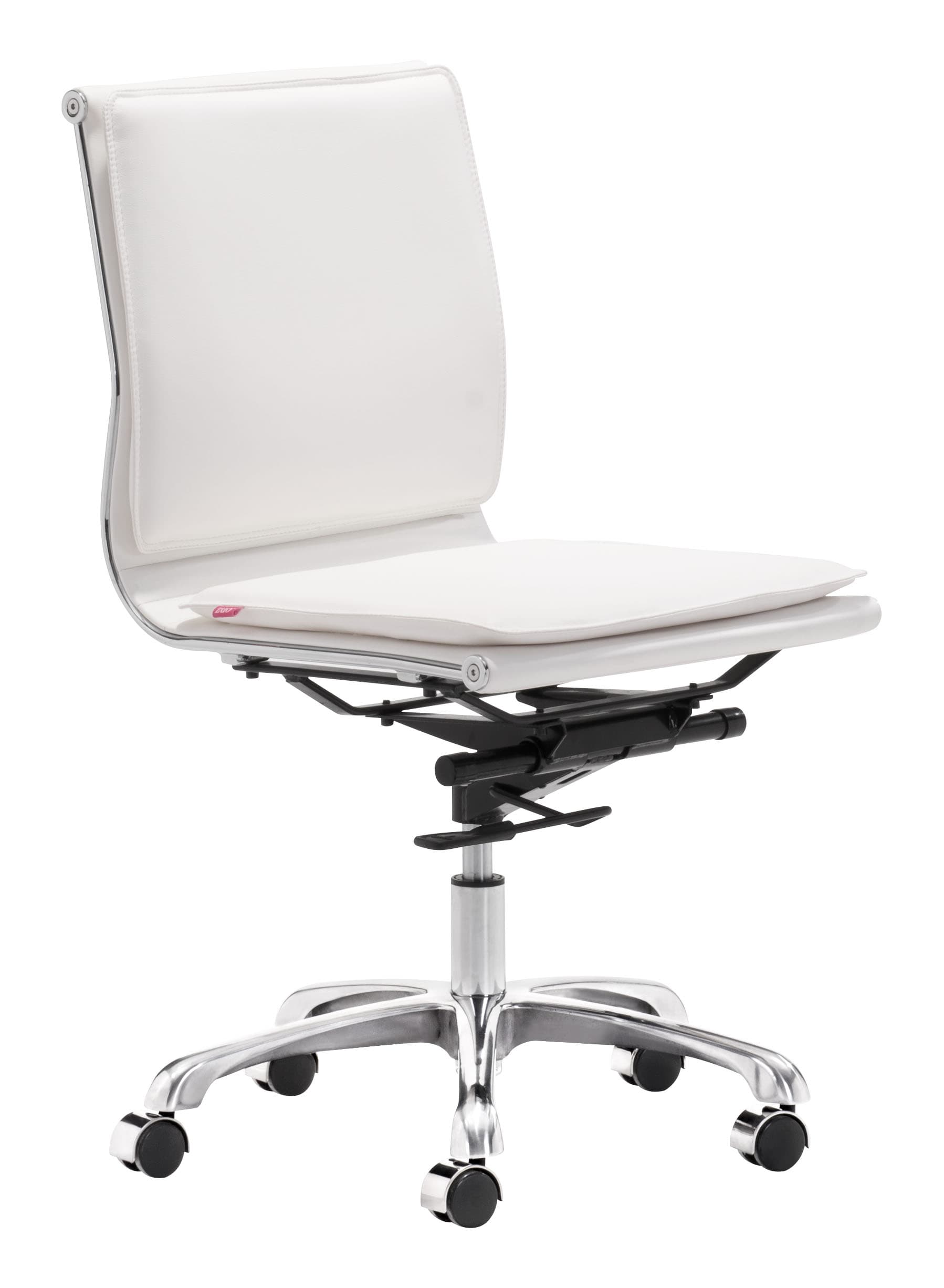 Lider Plus Armless Office Chair White product image