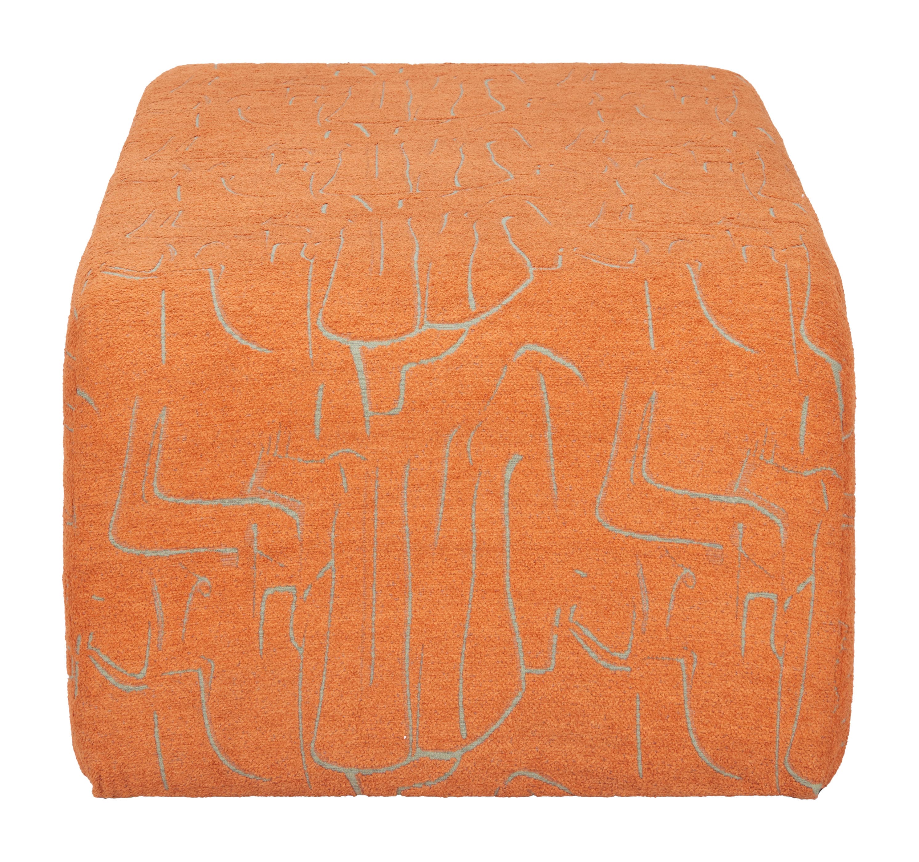 Nendo Bench Abstract Orange product image