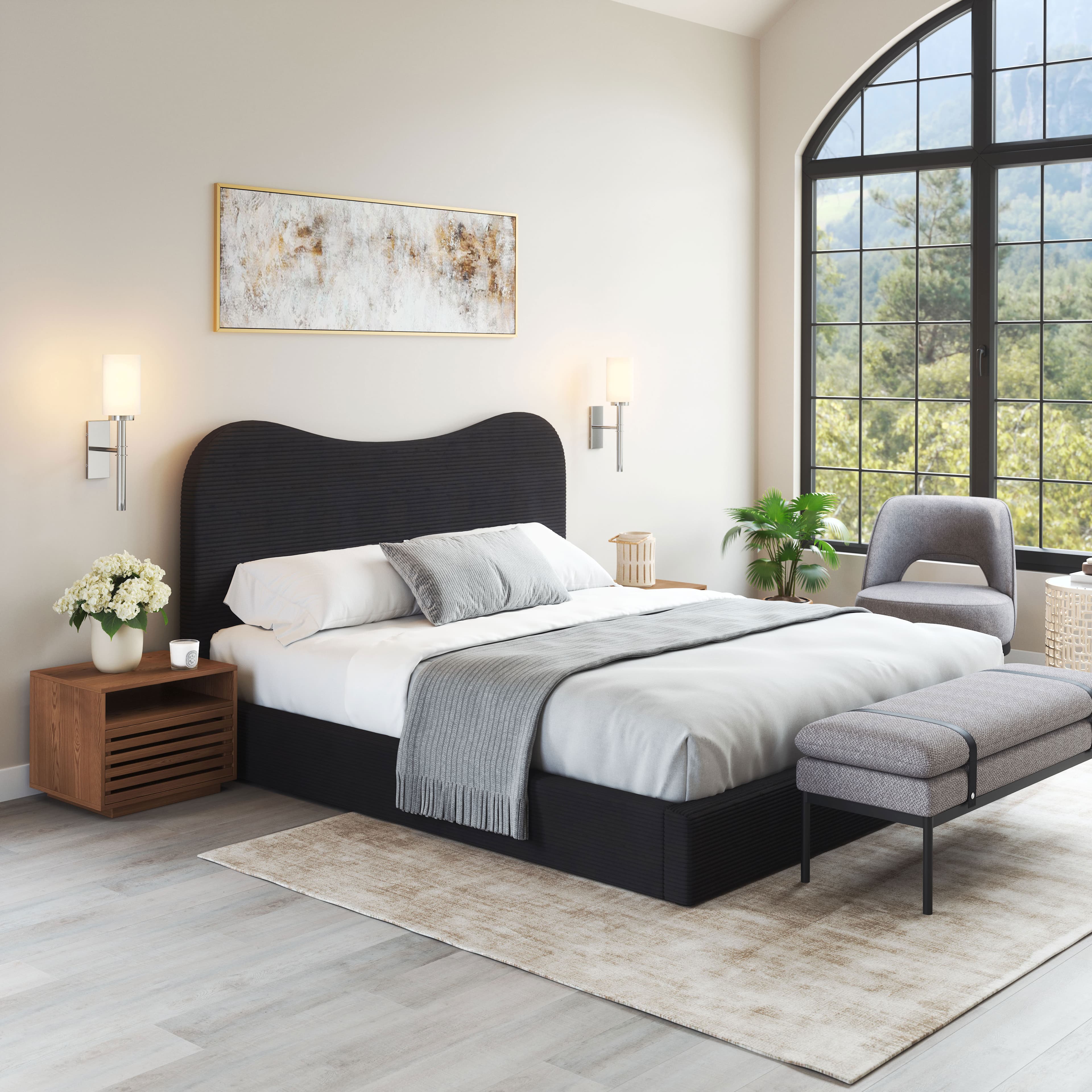 Sele King Bed Black product image
