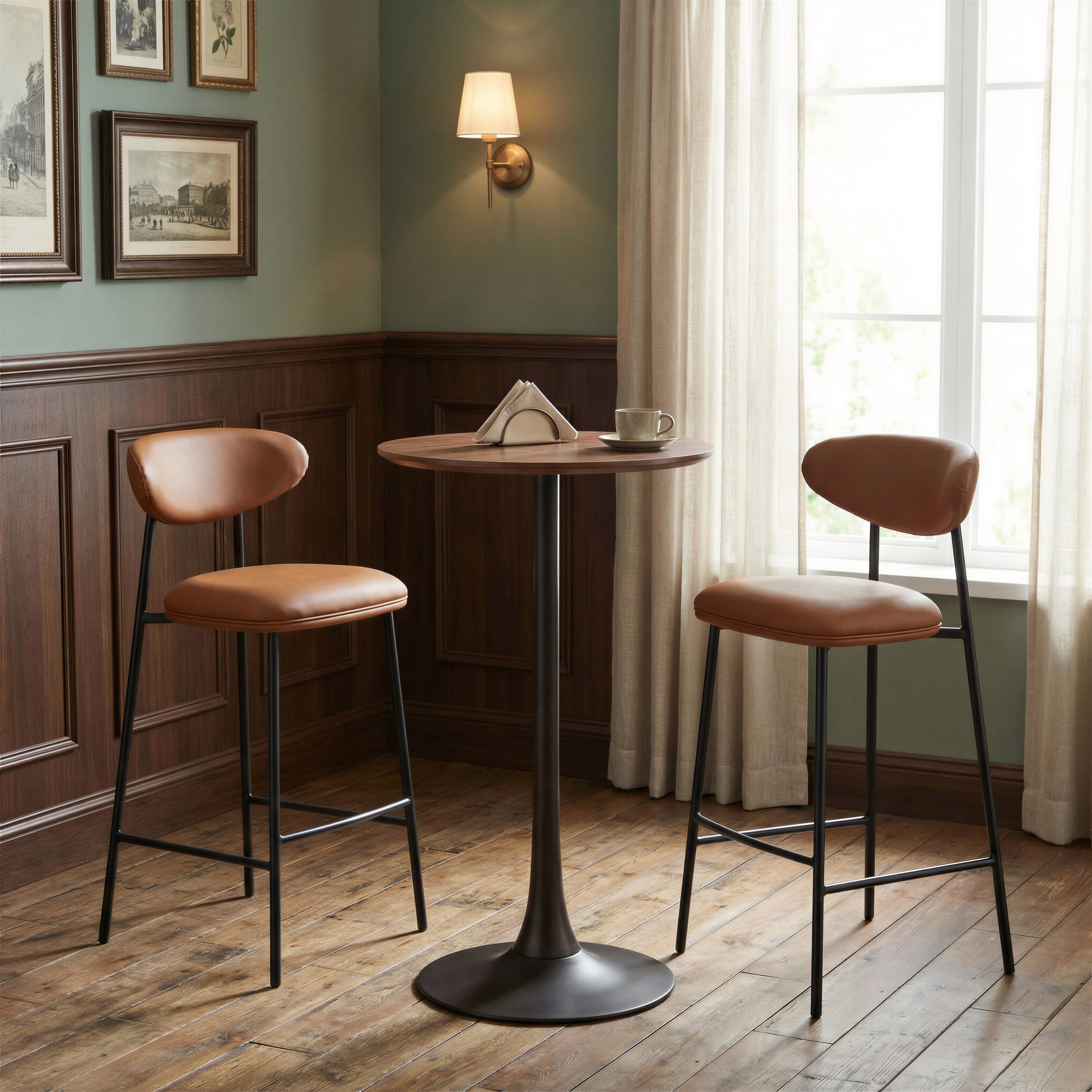 Rorun Barstool (Set of 2) Brown product image