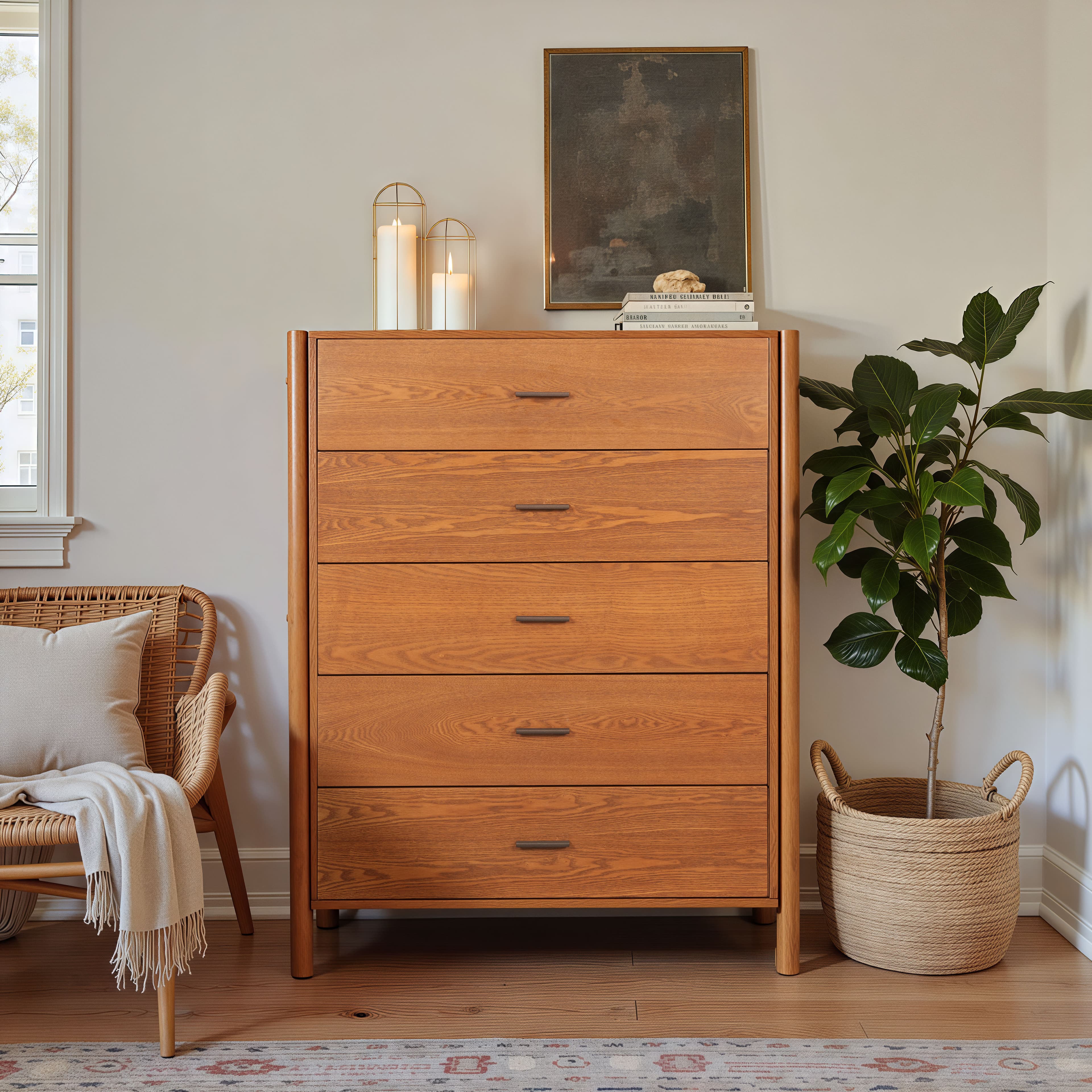 Beleza Chest Walnut product image
