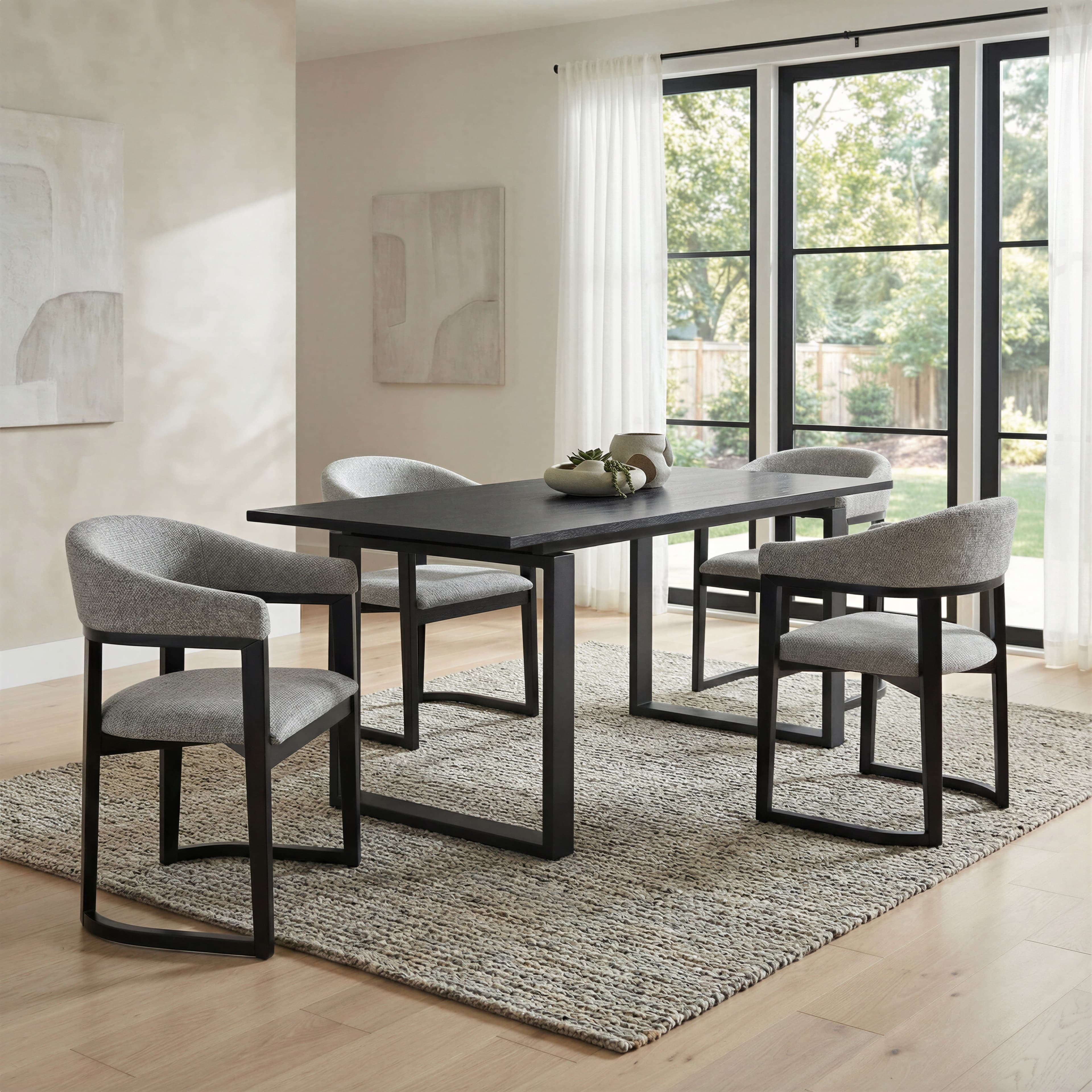 Anasa Dining Chair Gray product image