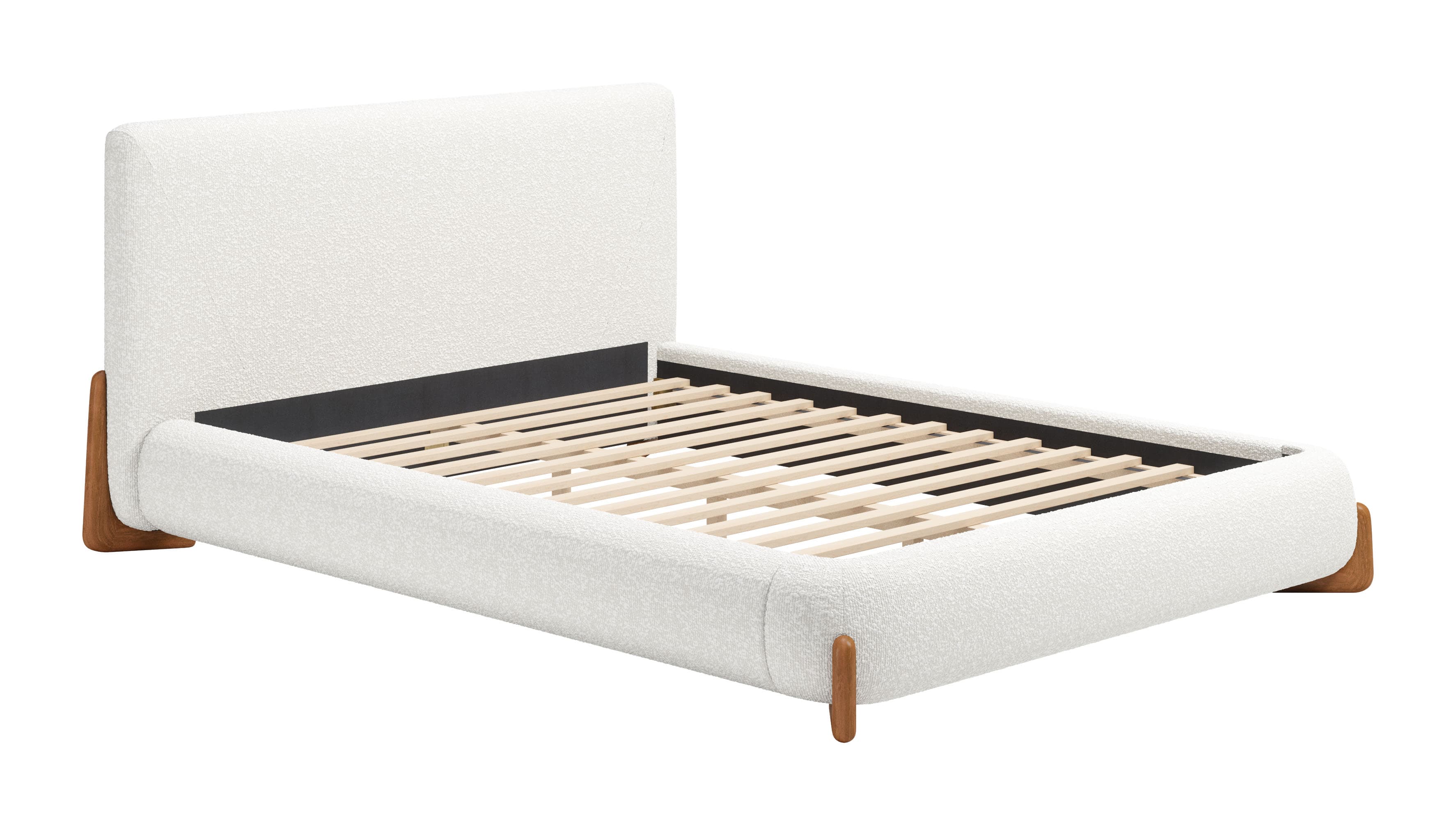 Baris Queen Bed Ivory product image