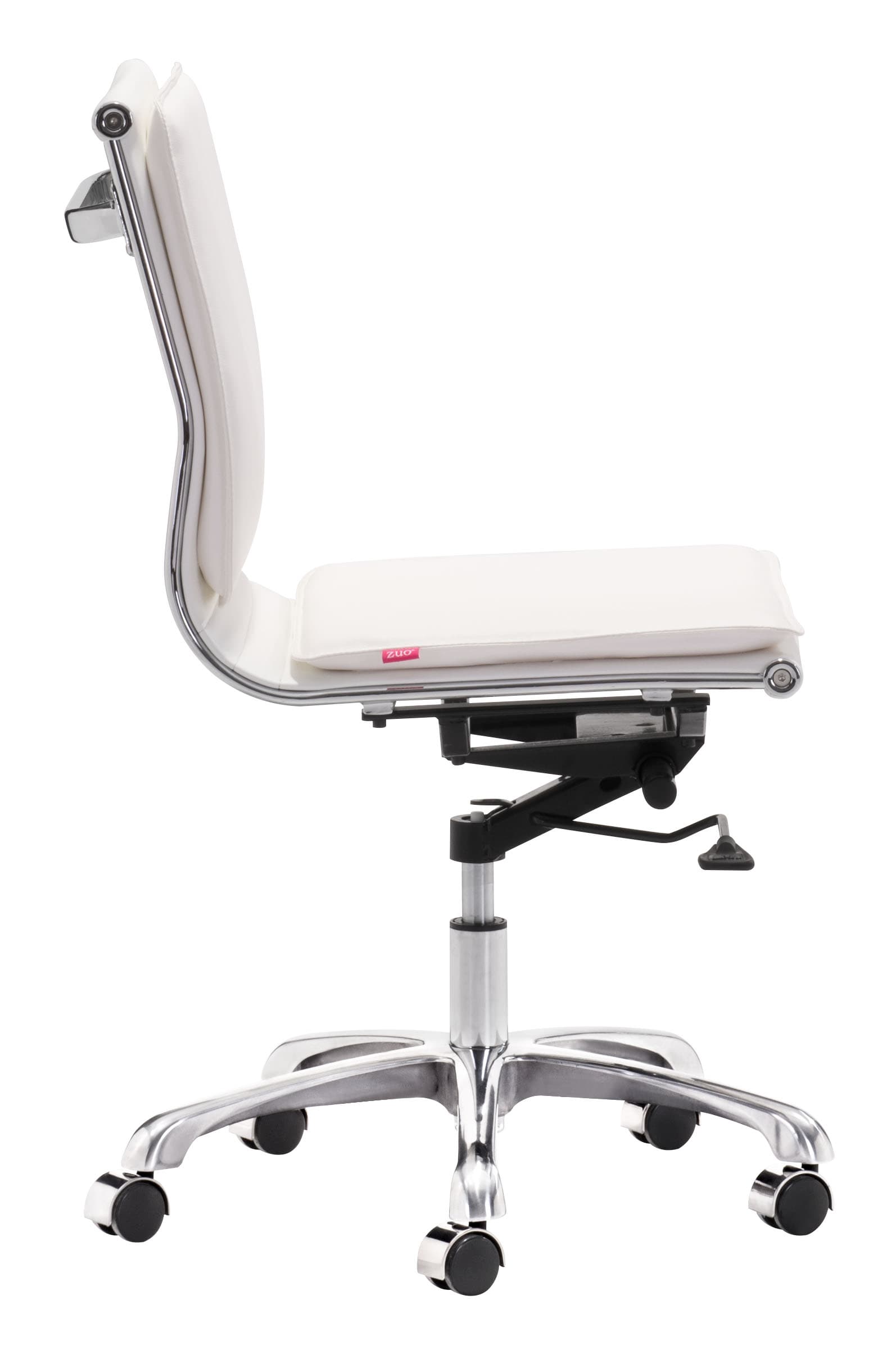 Lider Plus Armless Office Chair White product image