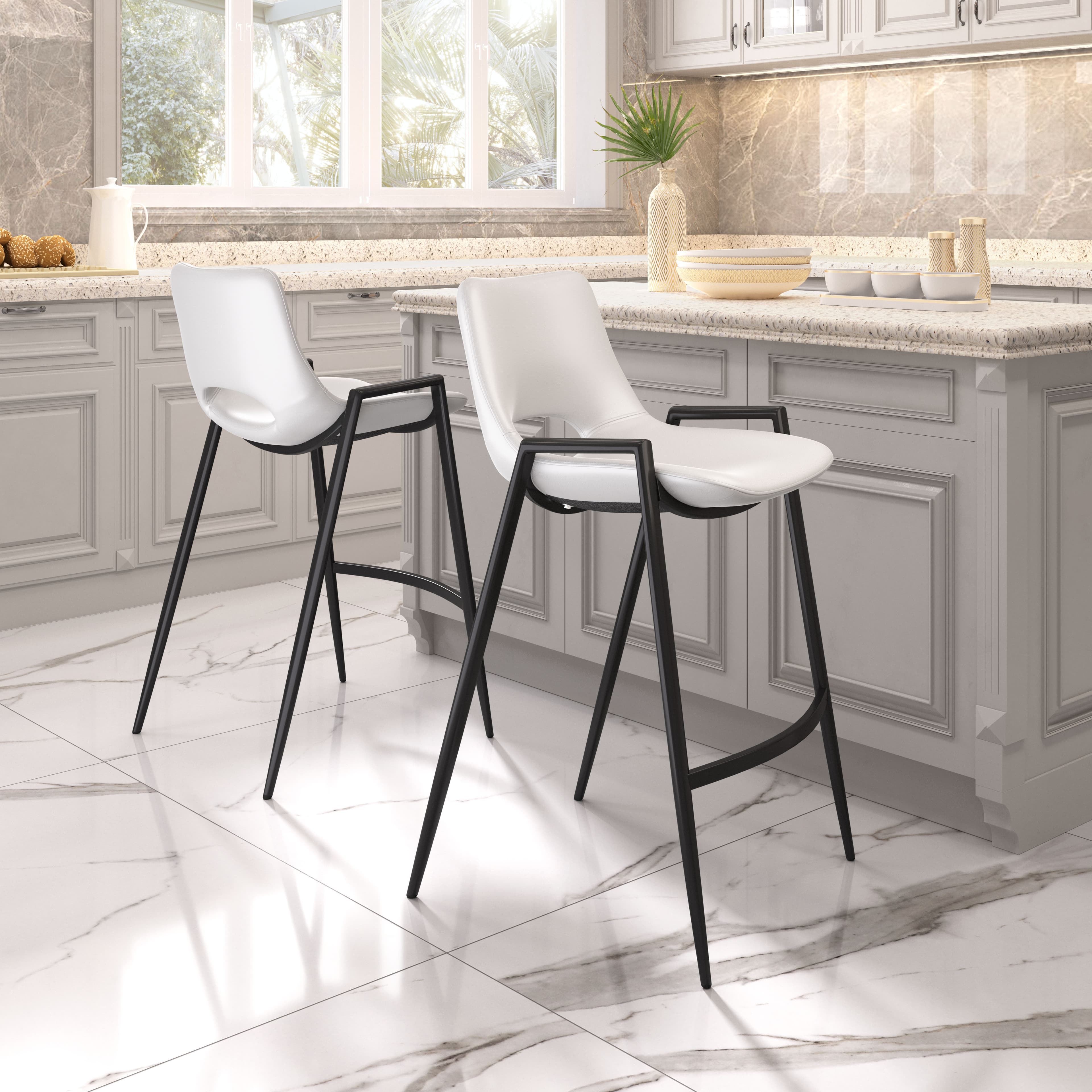 Desi Counter Stool (Set of 2) White product image