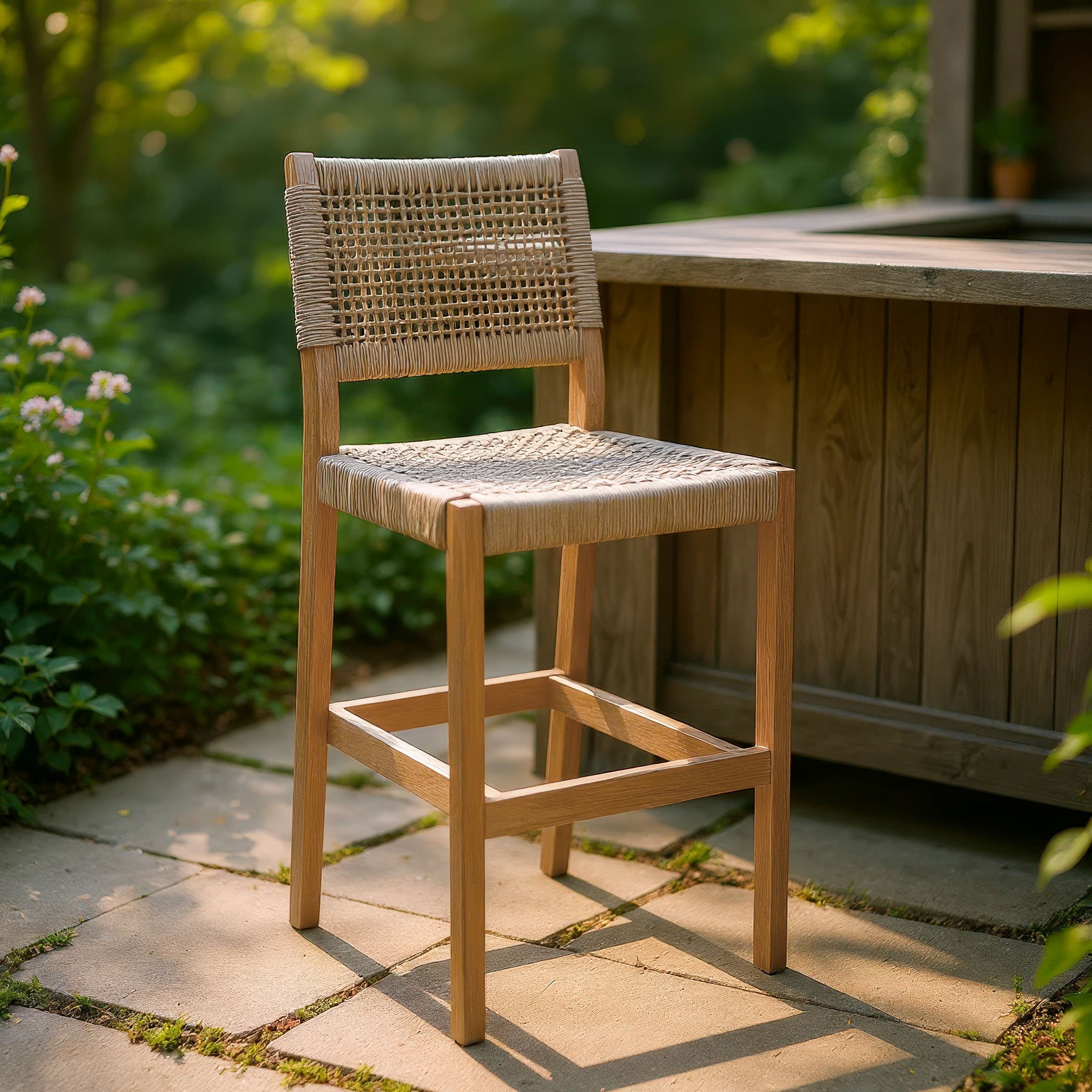 Corde Barstool Beige product image