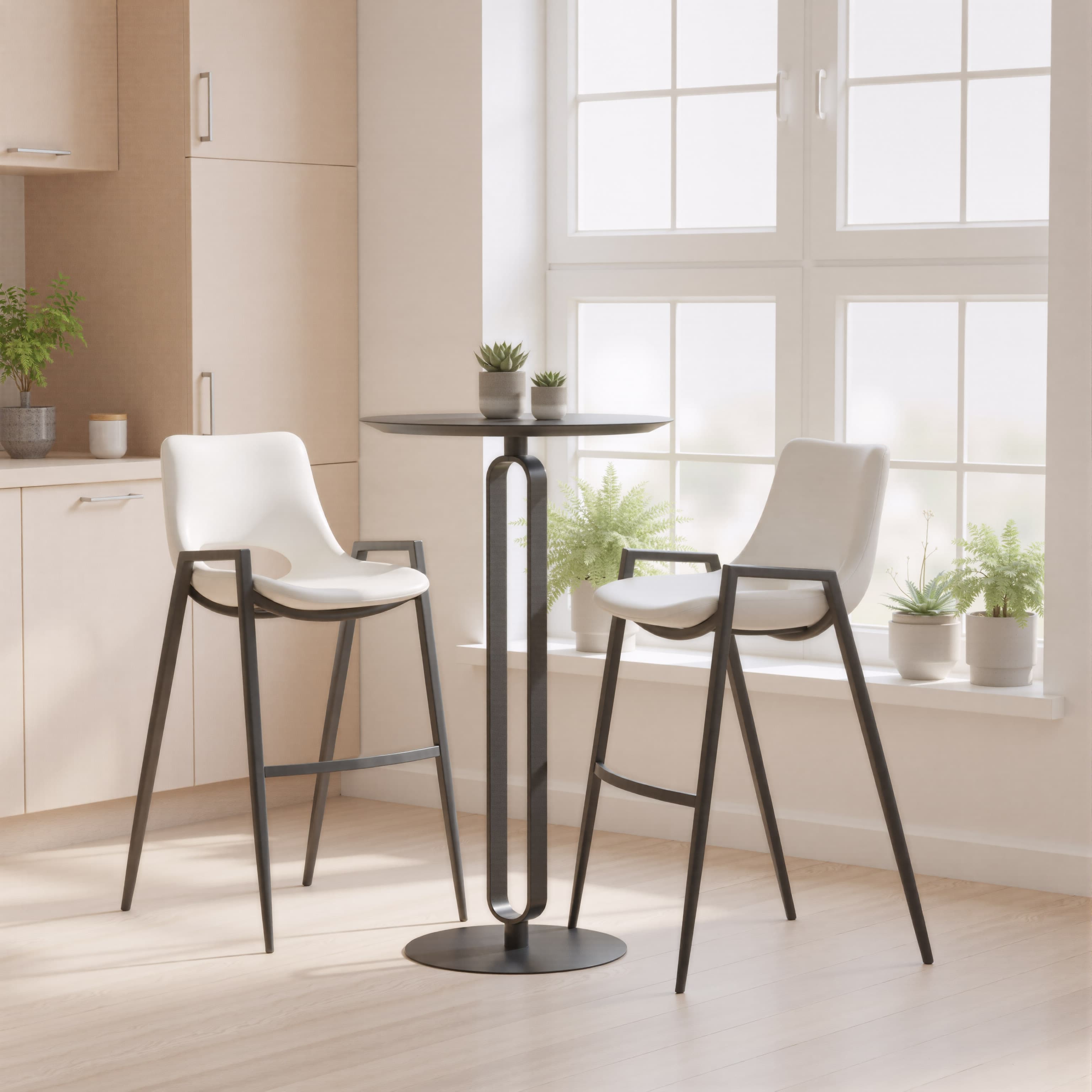 Desi Barstool (Set of 2) White product image
