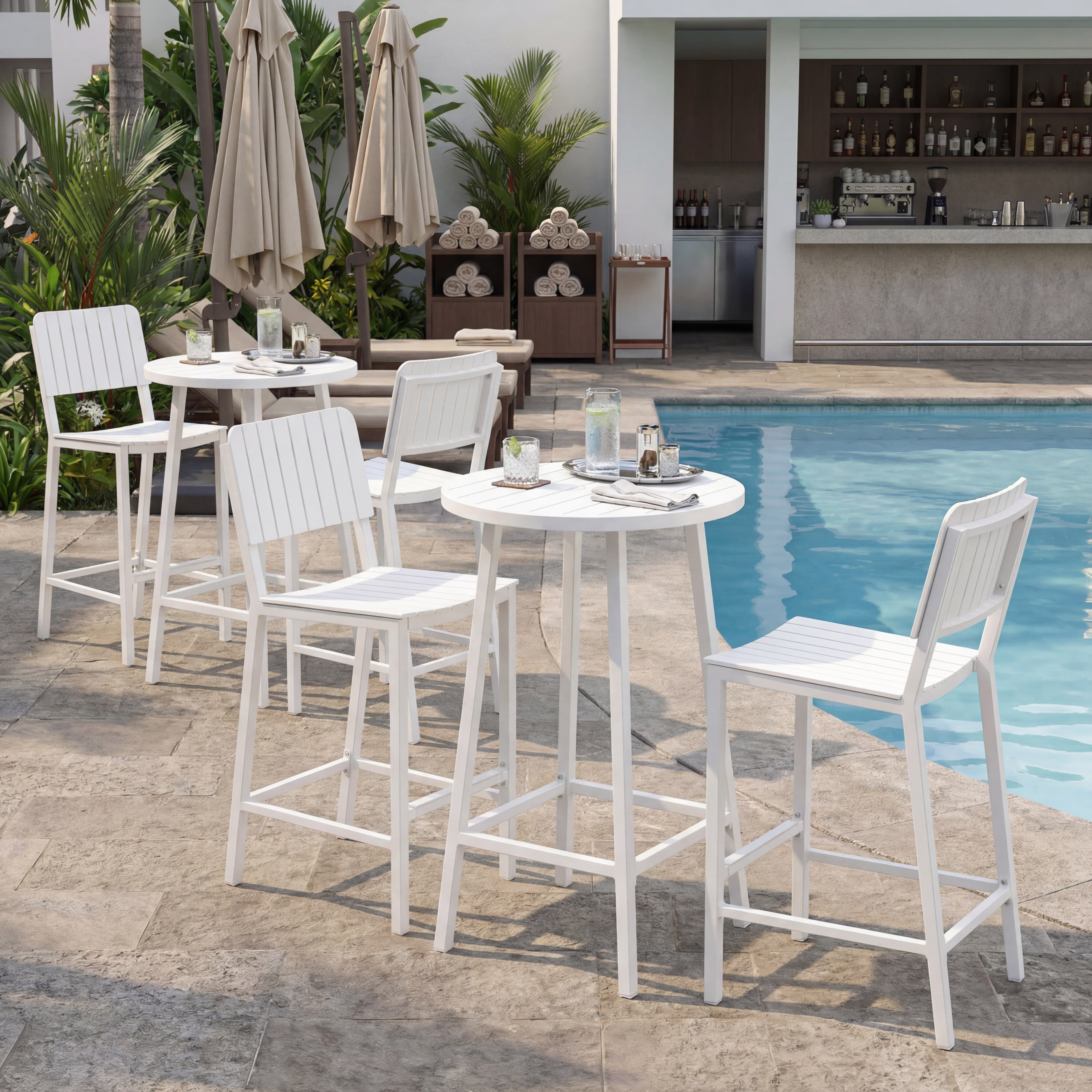 Kayu Barstool White product image