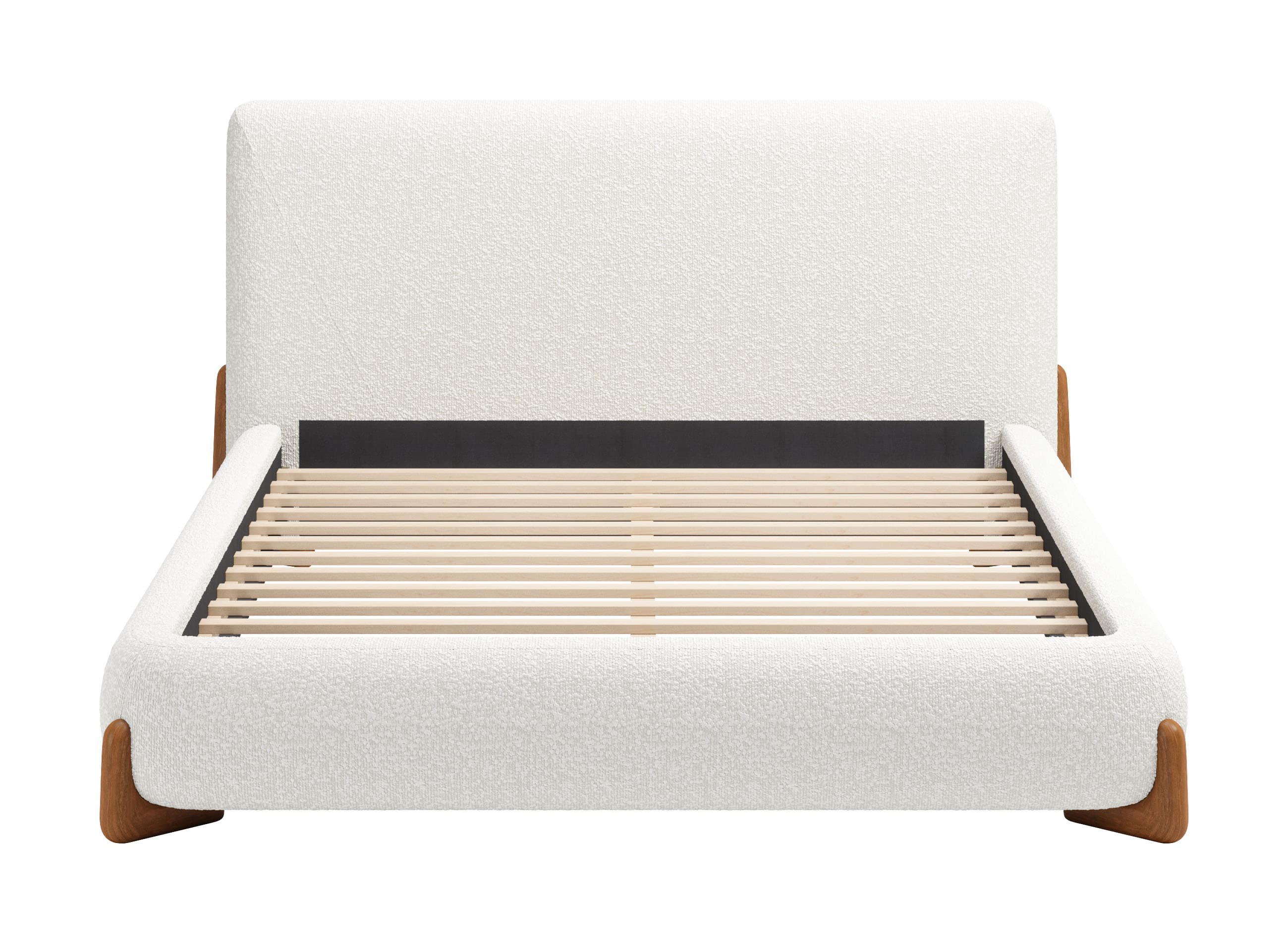 Baris Queen Bed Ivory product image
