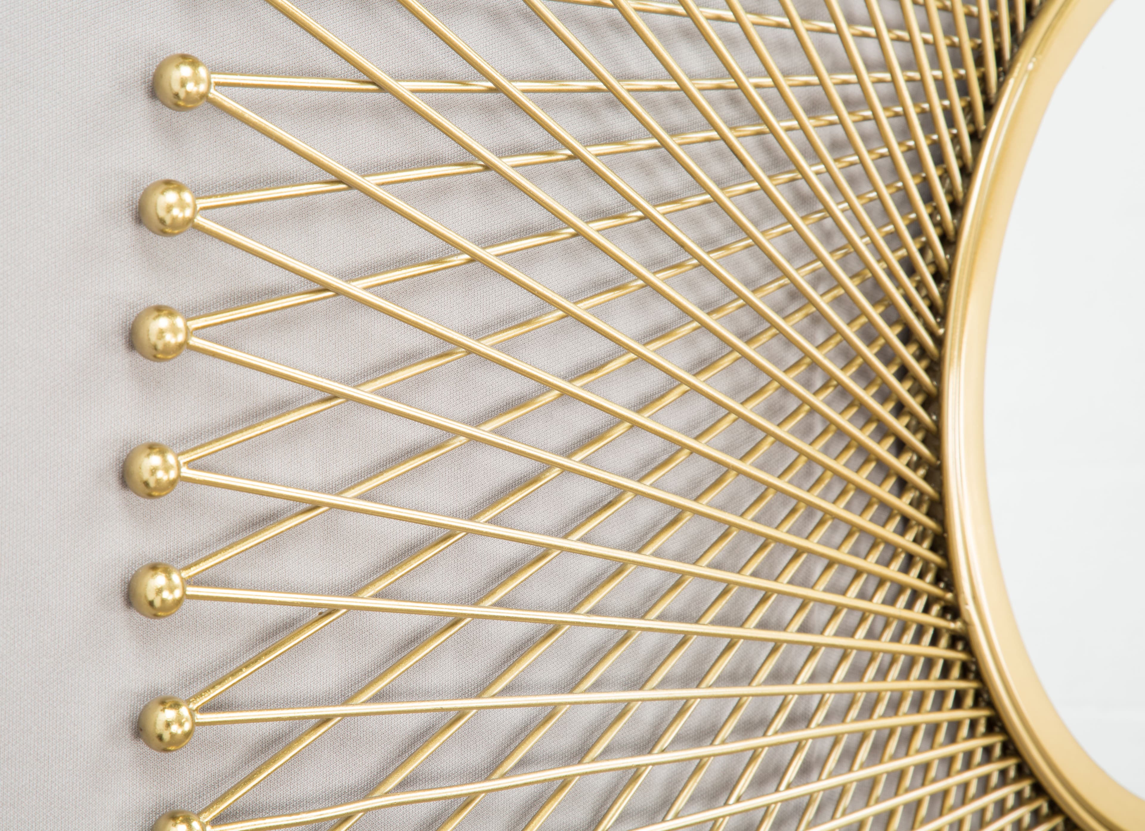 Glow Round Mirror Gold product image