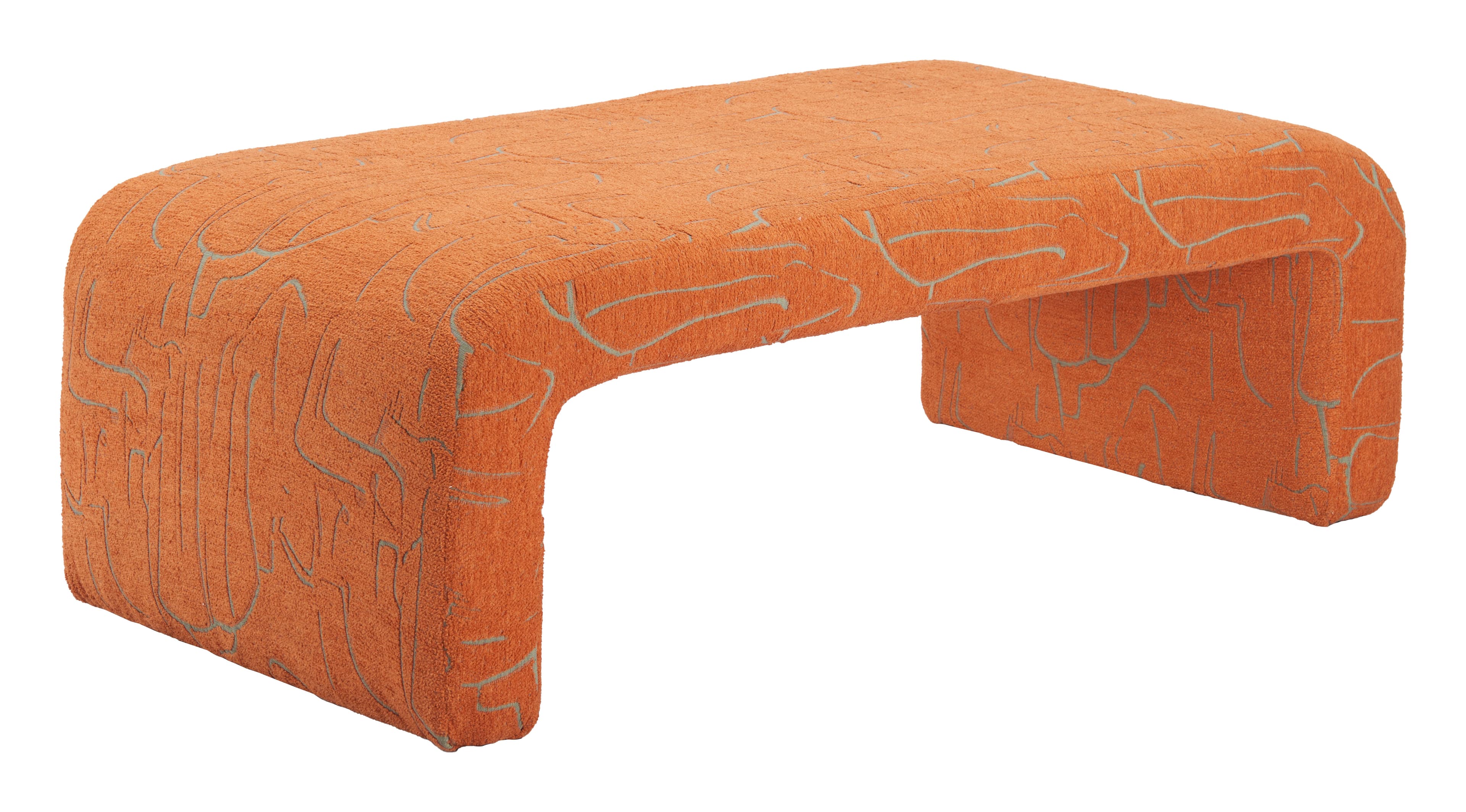 Nendo Bench Abstract Orange product image