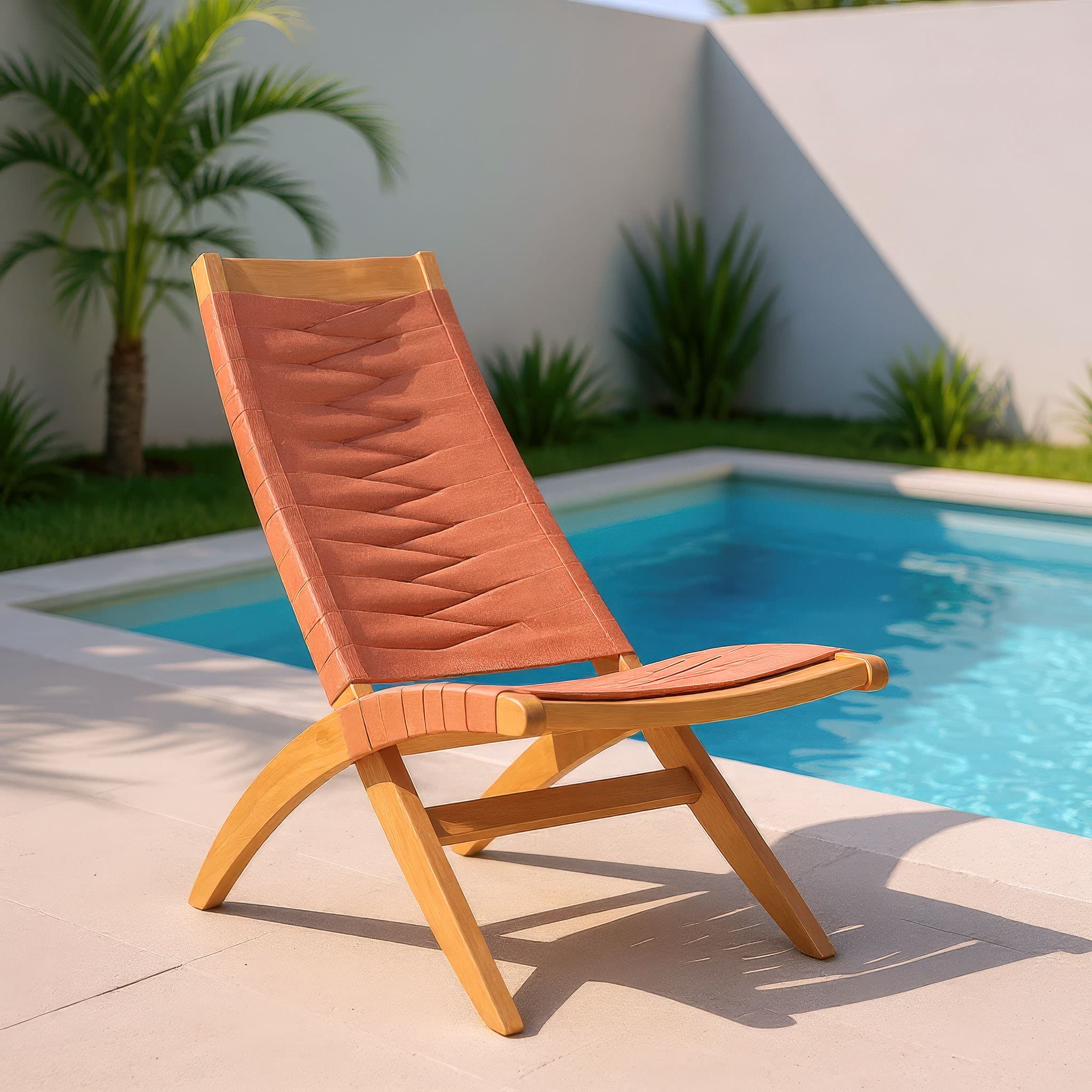 Rova Lounge Chair Terracotta product image