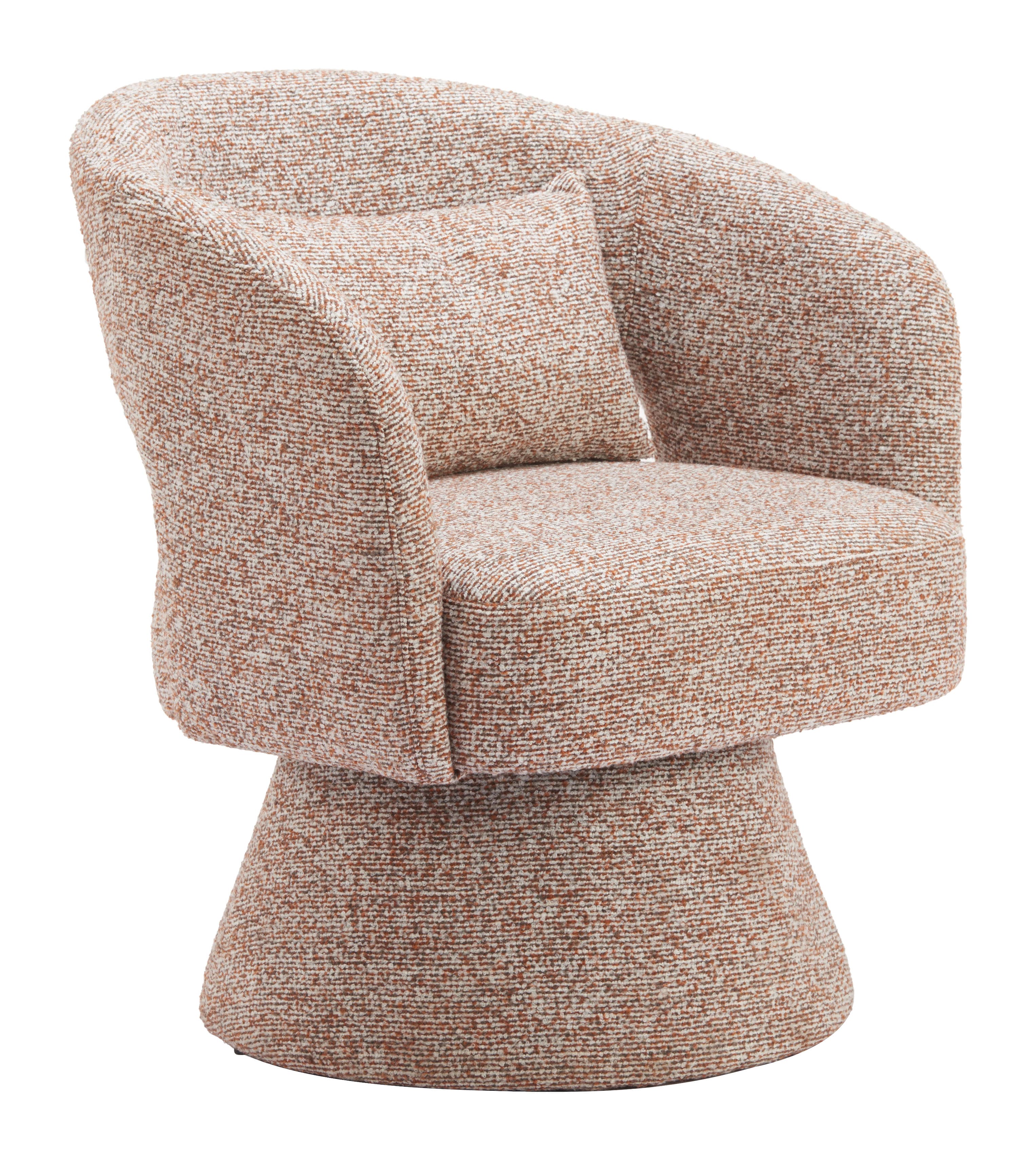 Liva Swivel Chair Frosty Brown product image