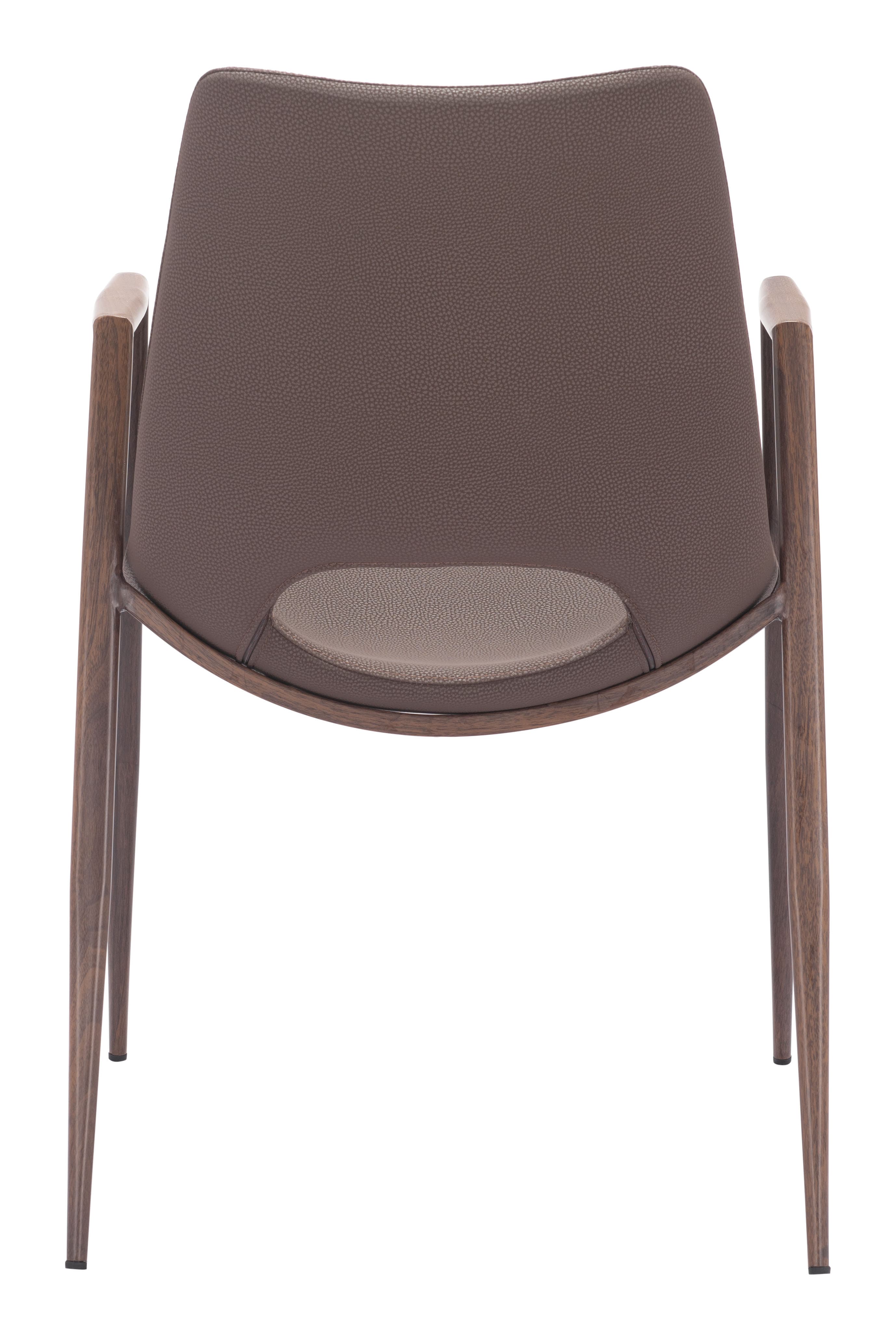 Desi Dining Chair (Set of 2) Brown & Walnut product image