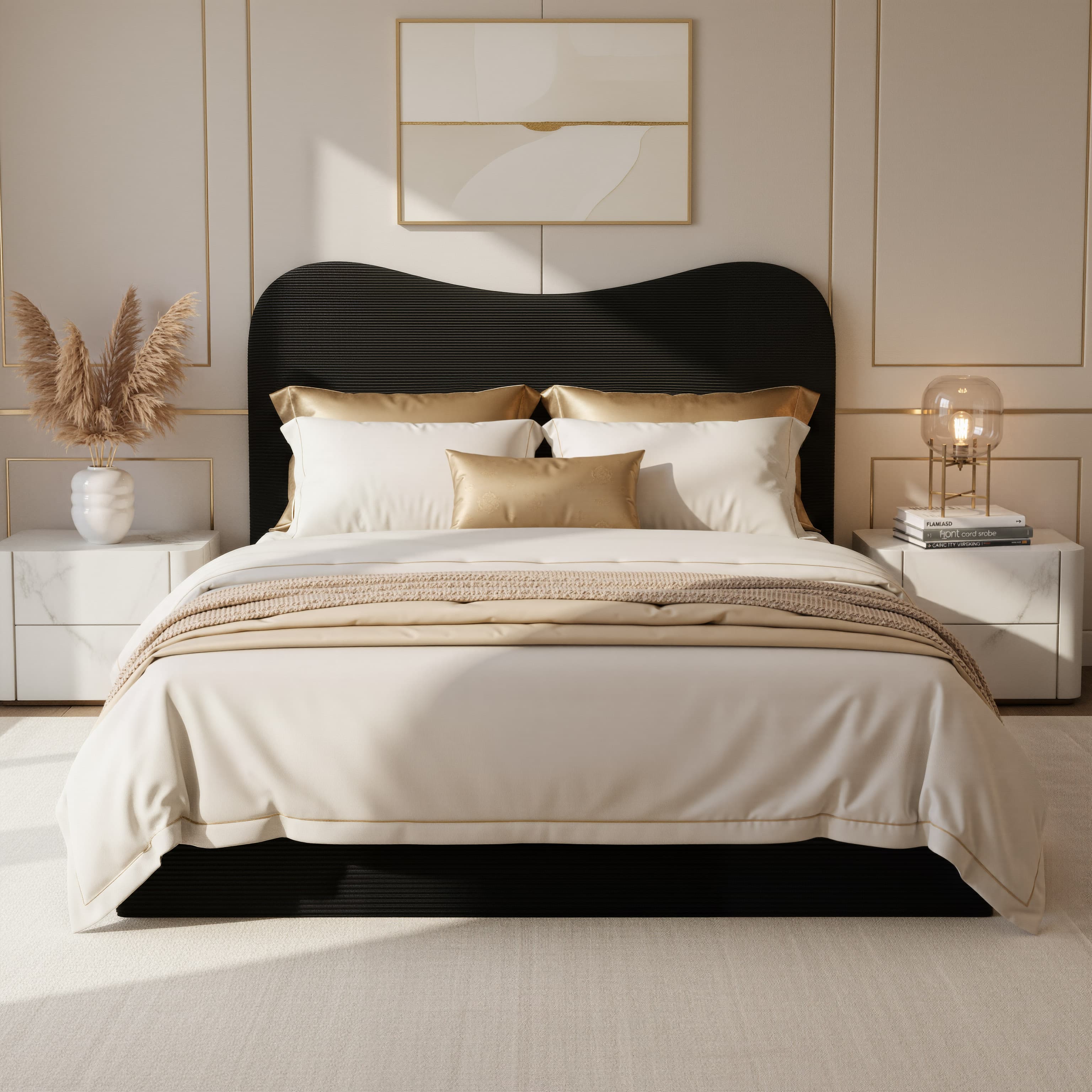 Sele Queen Bed Black product image