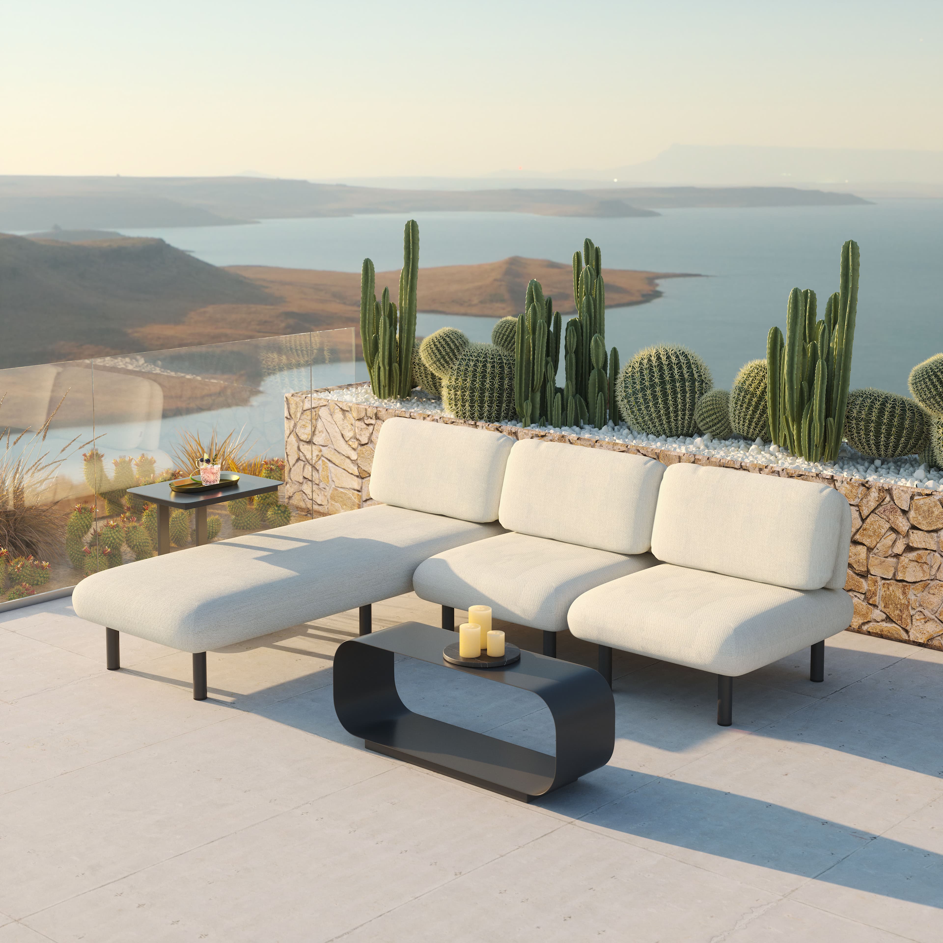 Aperto Accent Chair Beige product image