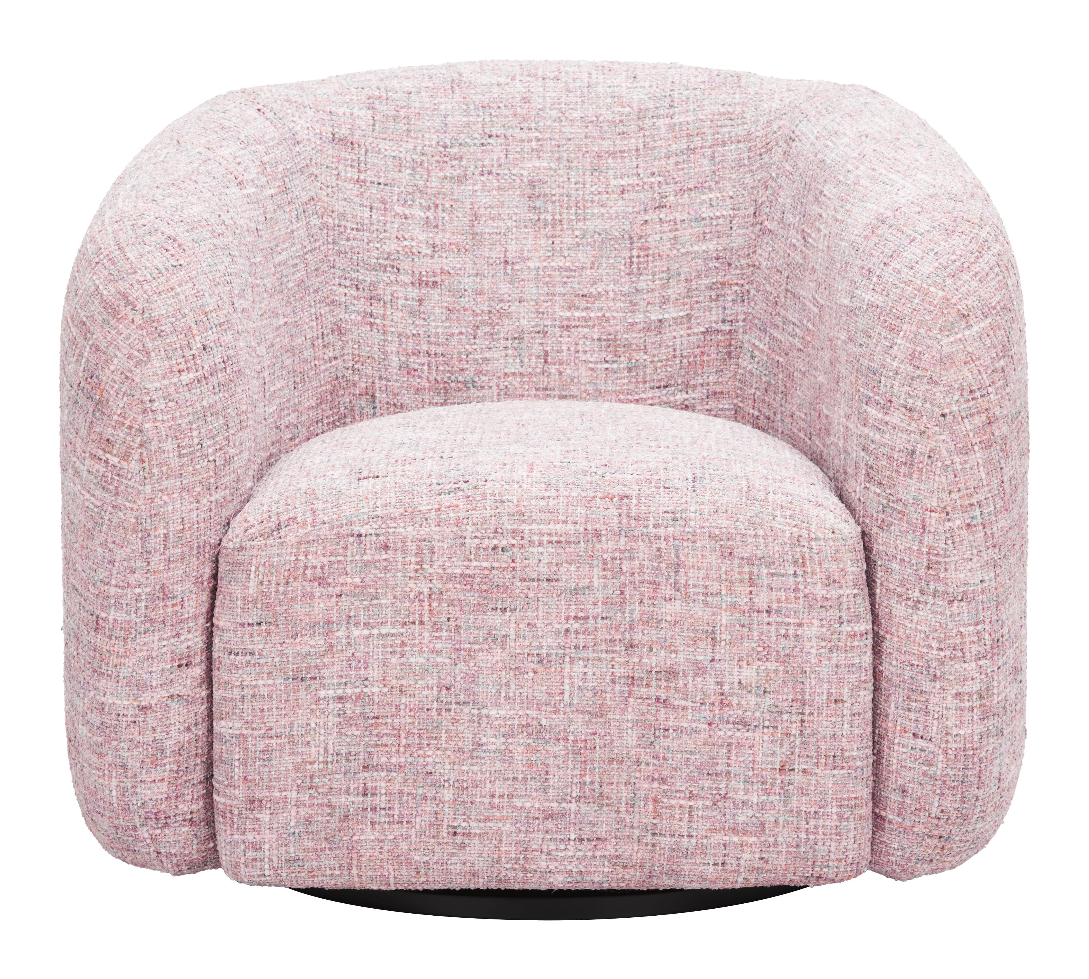 Refine Swivel Chair Pink Tweed product image