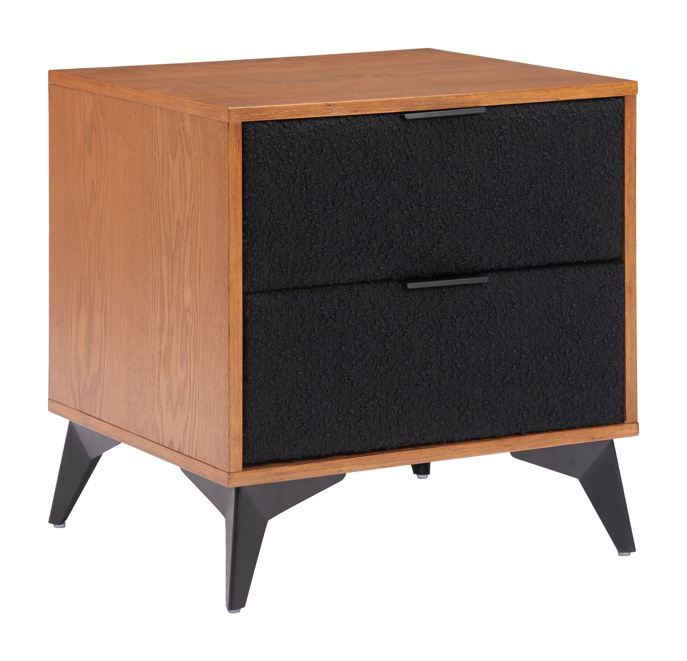 Zarif Nightstand Black & Walnut product image