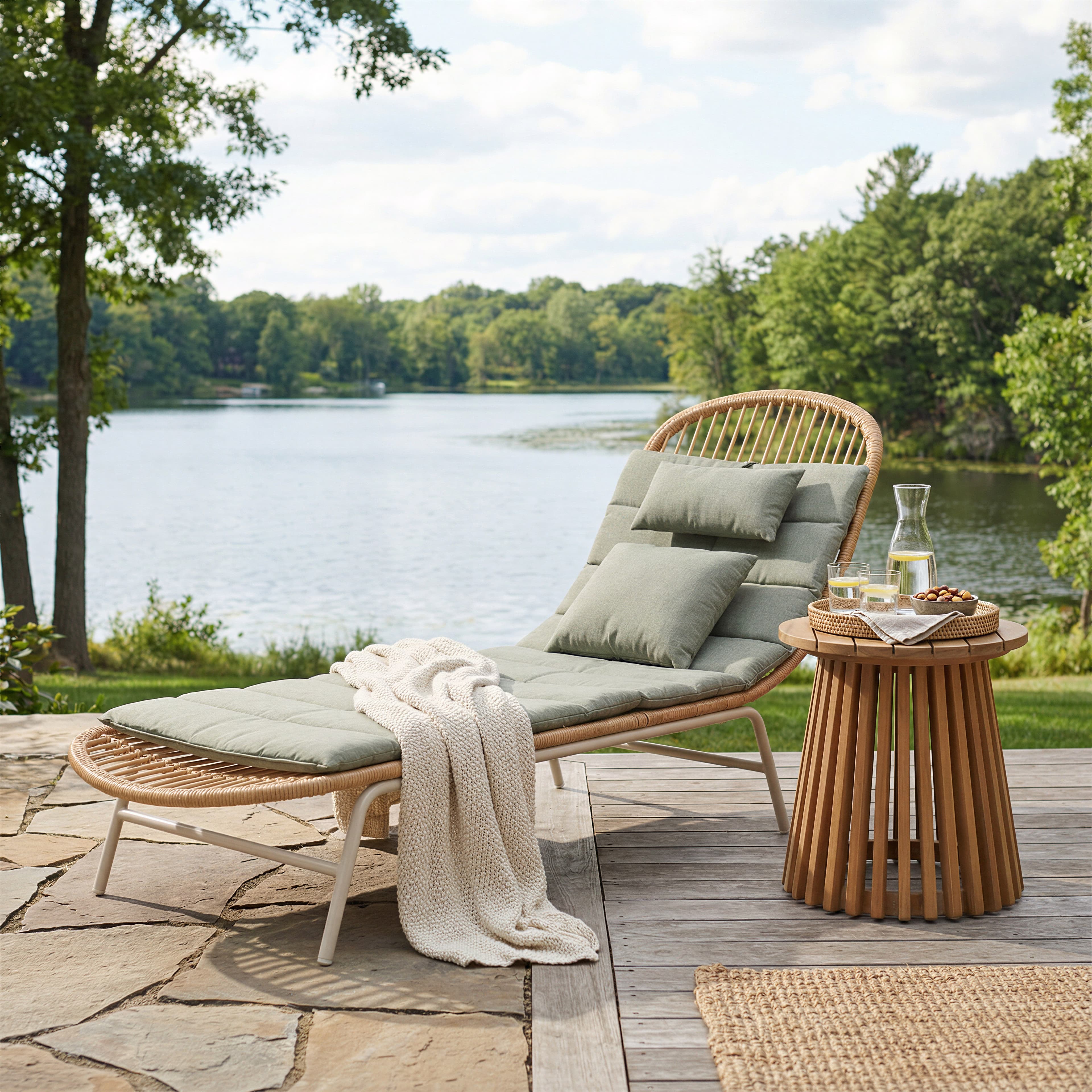 Skim Chaise Lounge Multicolor product image