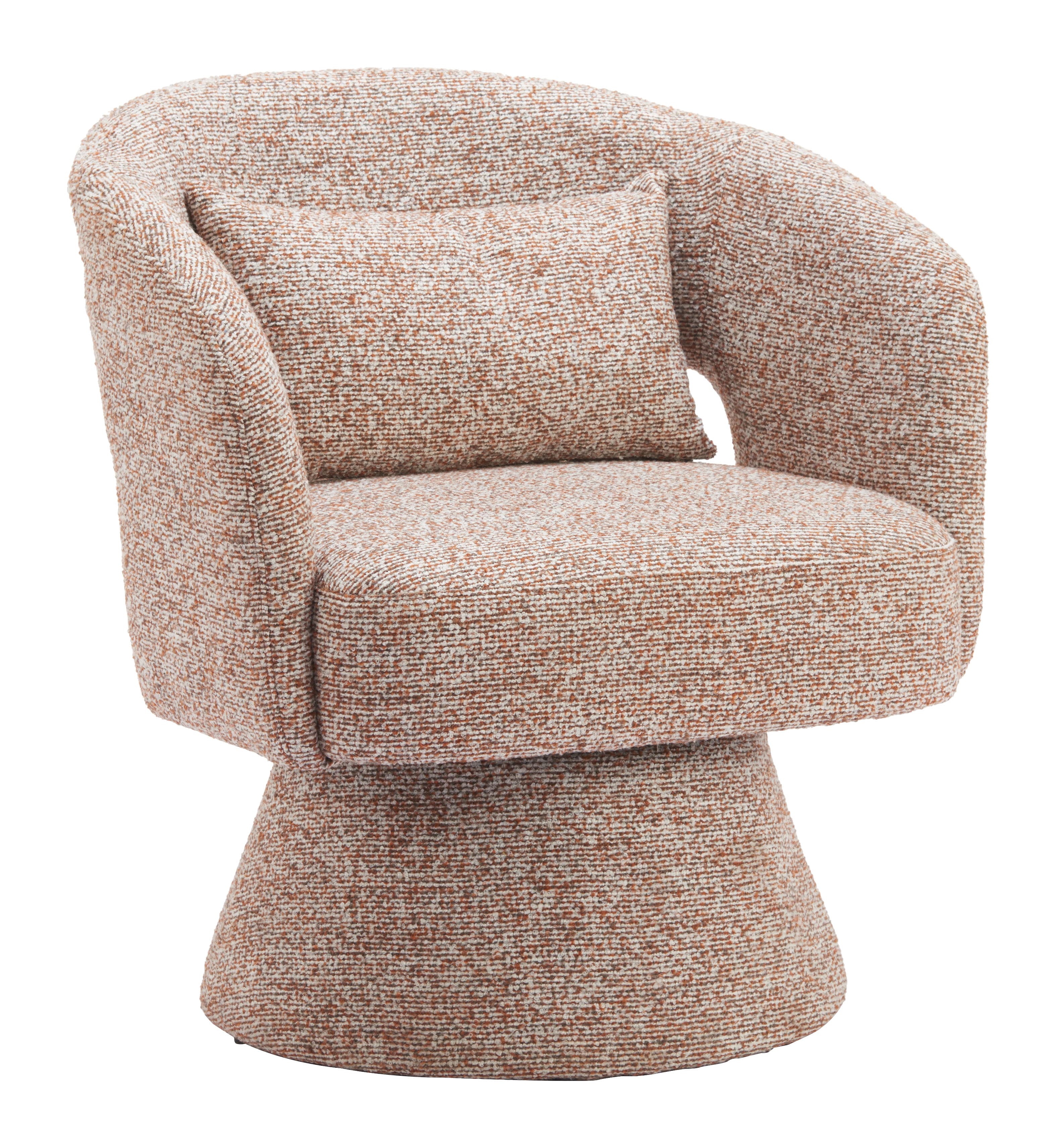 Liva Swivel Chair Frosty Brown product image