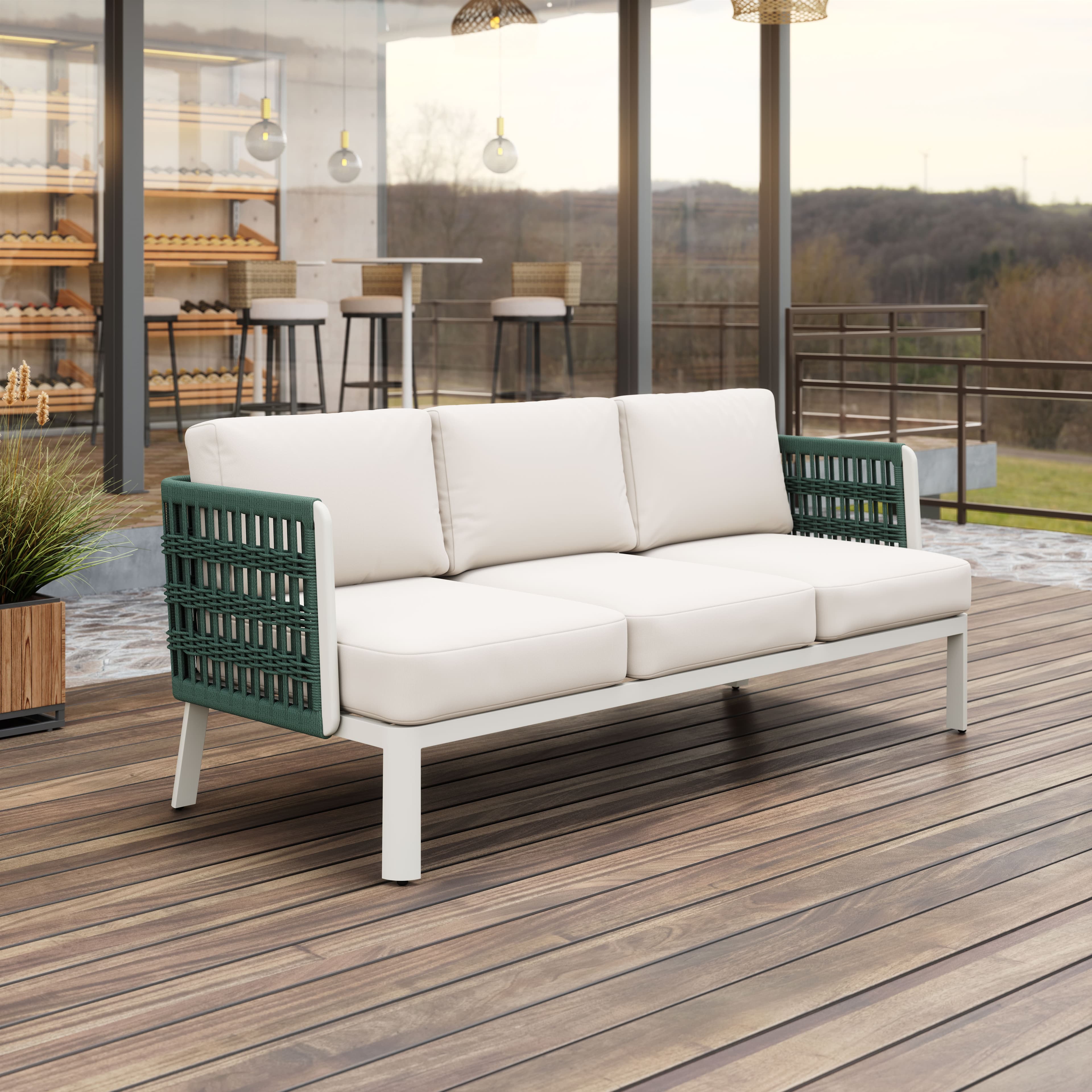 Bridgehampton Sofa White product image