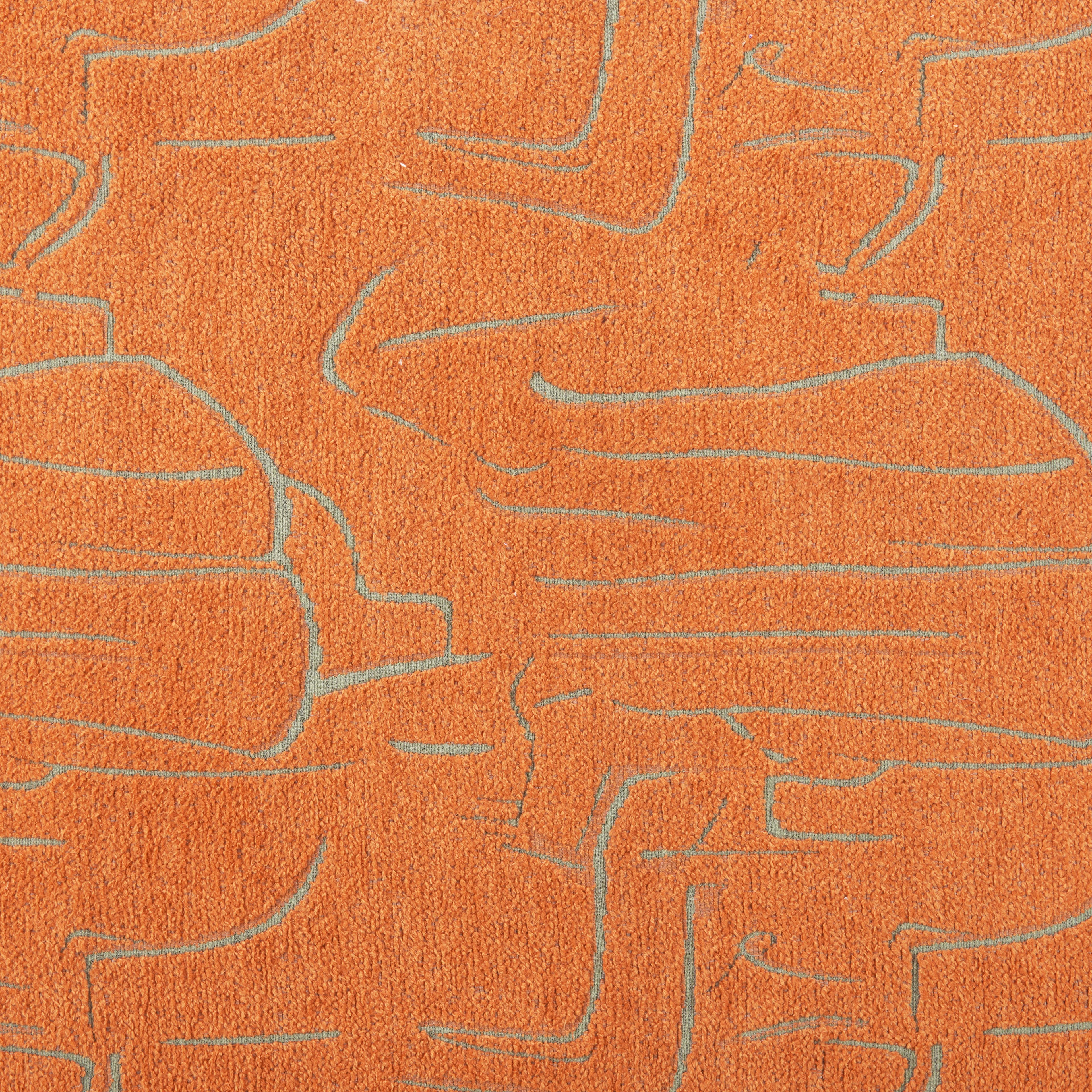 Nendo Bench Abstract Orange product image