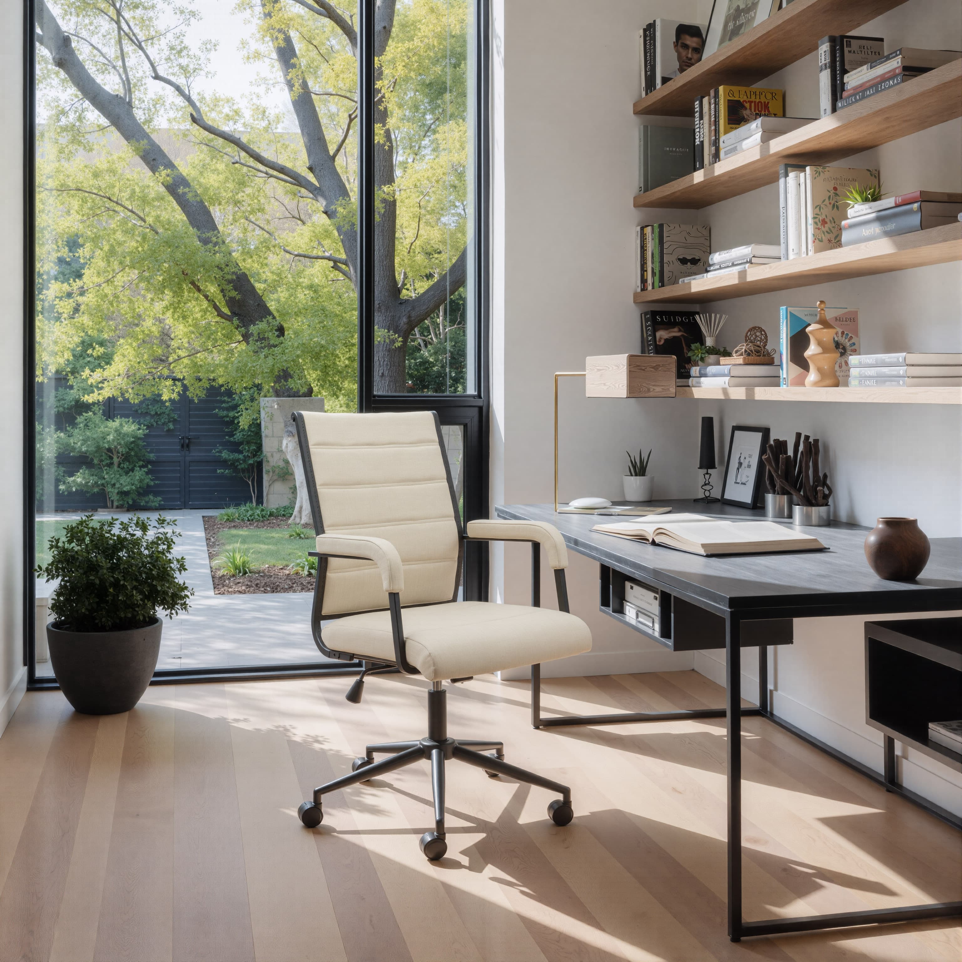 Auction Office Chair Beige product image