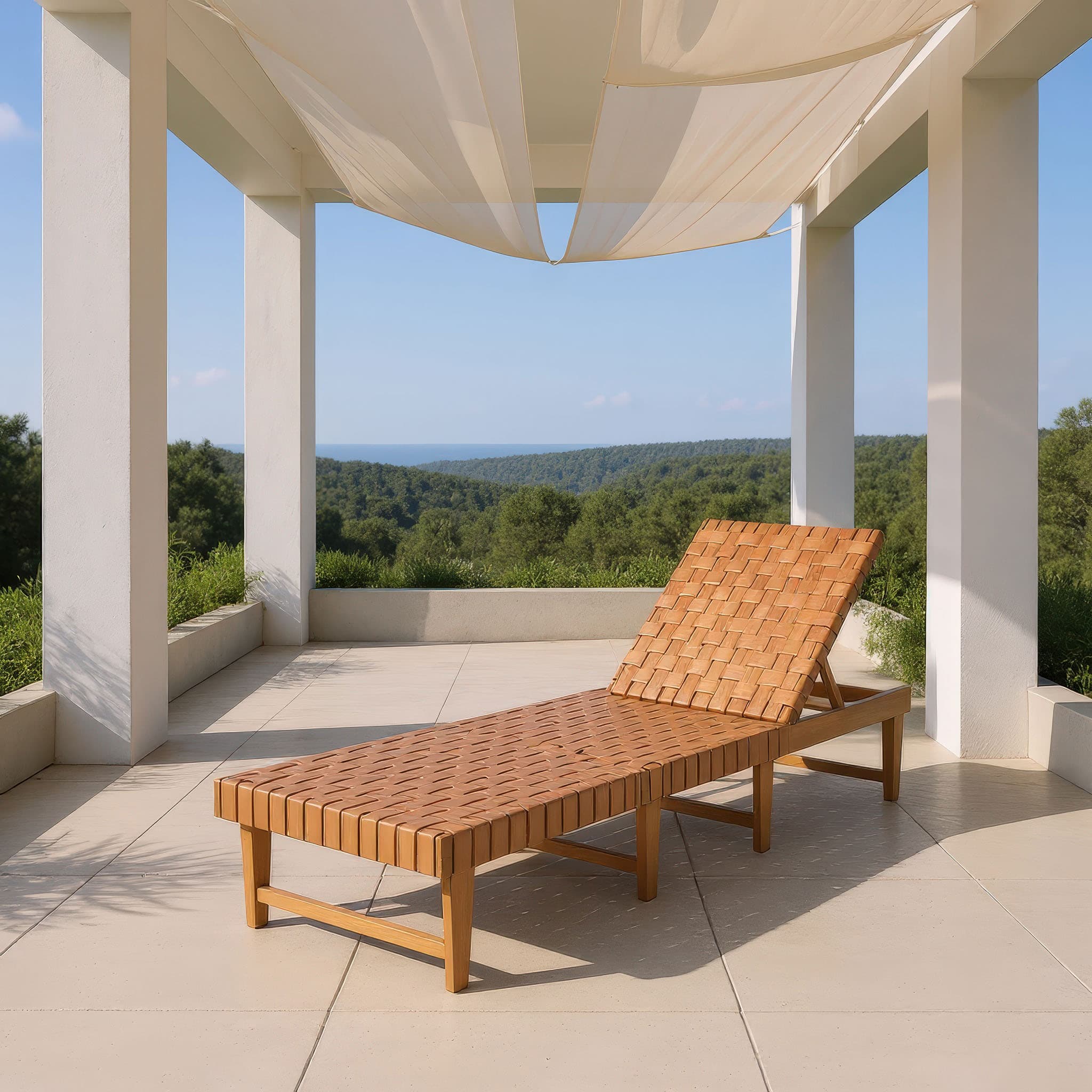 Breath Chaise Lounge Brown product image