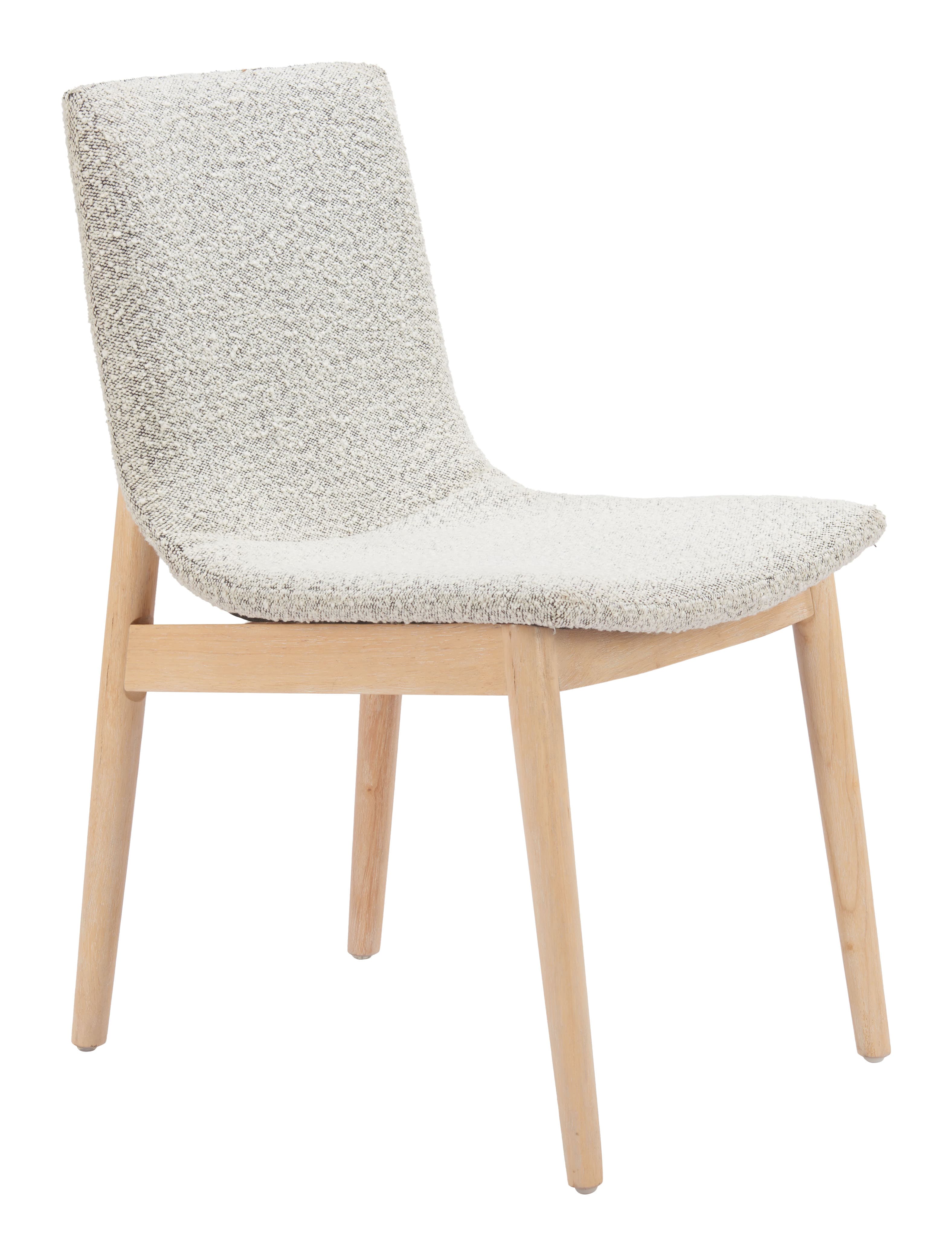 Raha Dining Chair (Set of 2) Gray & Whitewashed product image