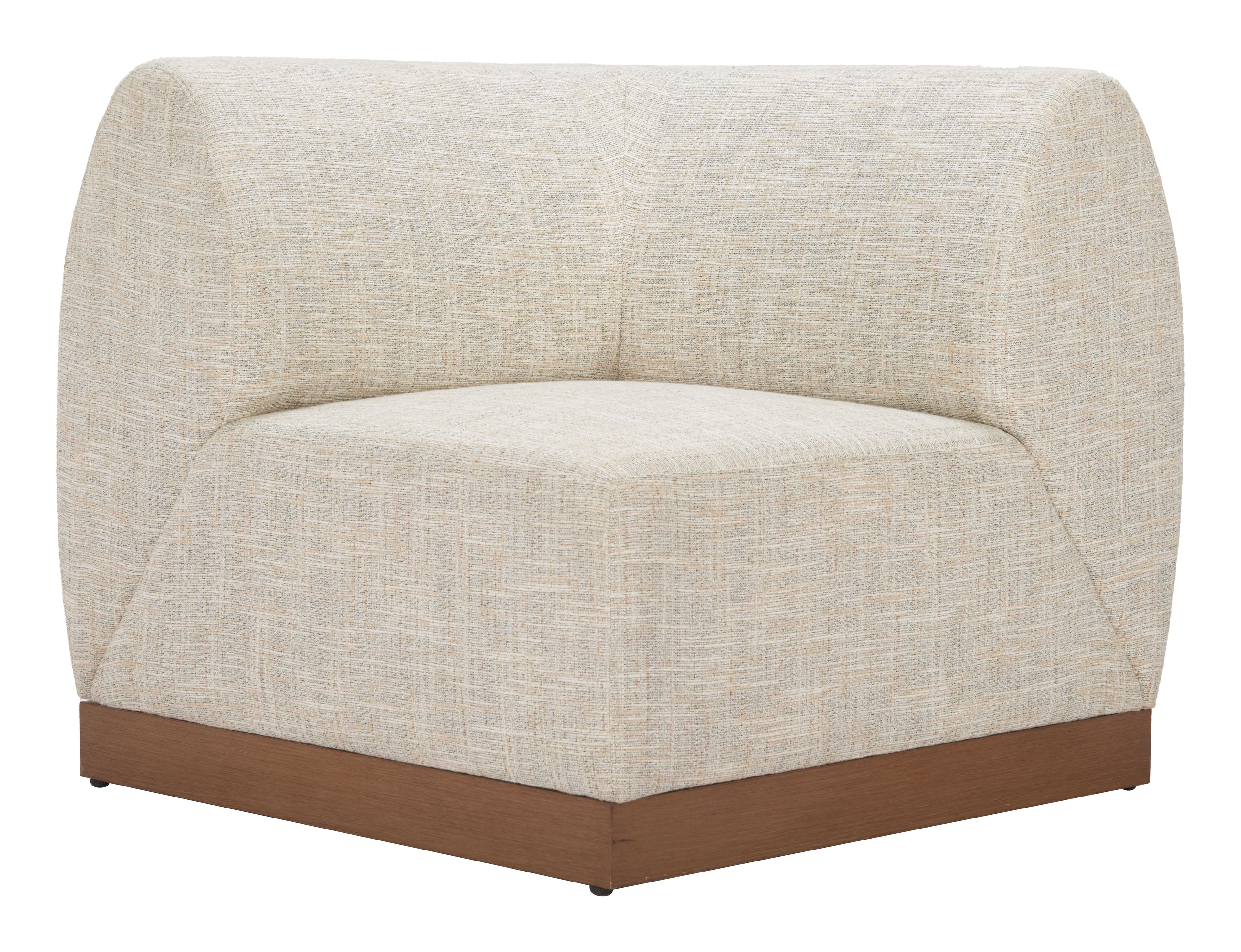 Christy Corner Chair Beige product image